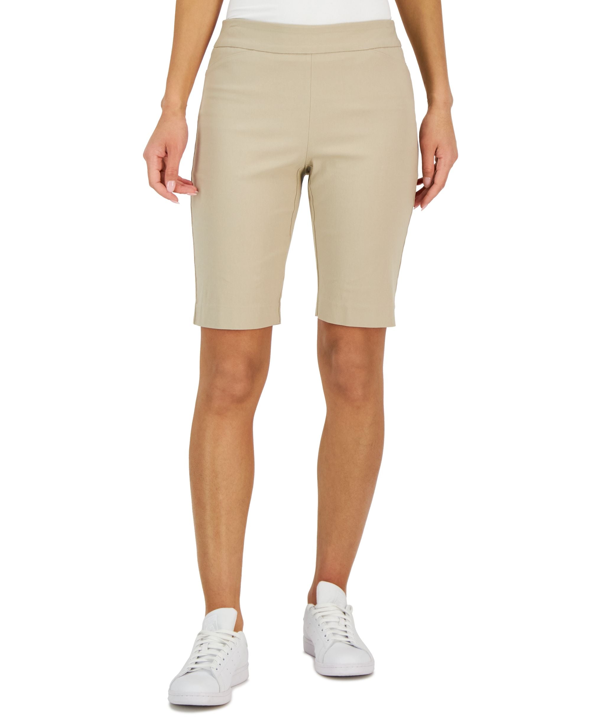 Charter Club Womens Pull On Bermuda Shorts
