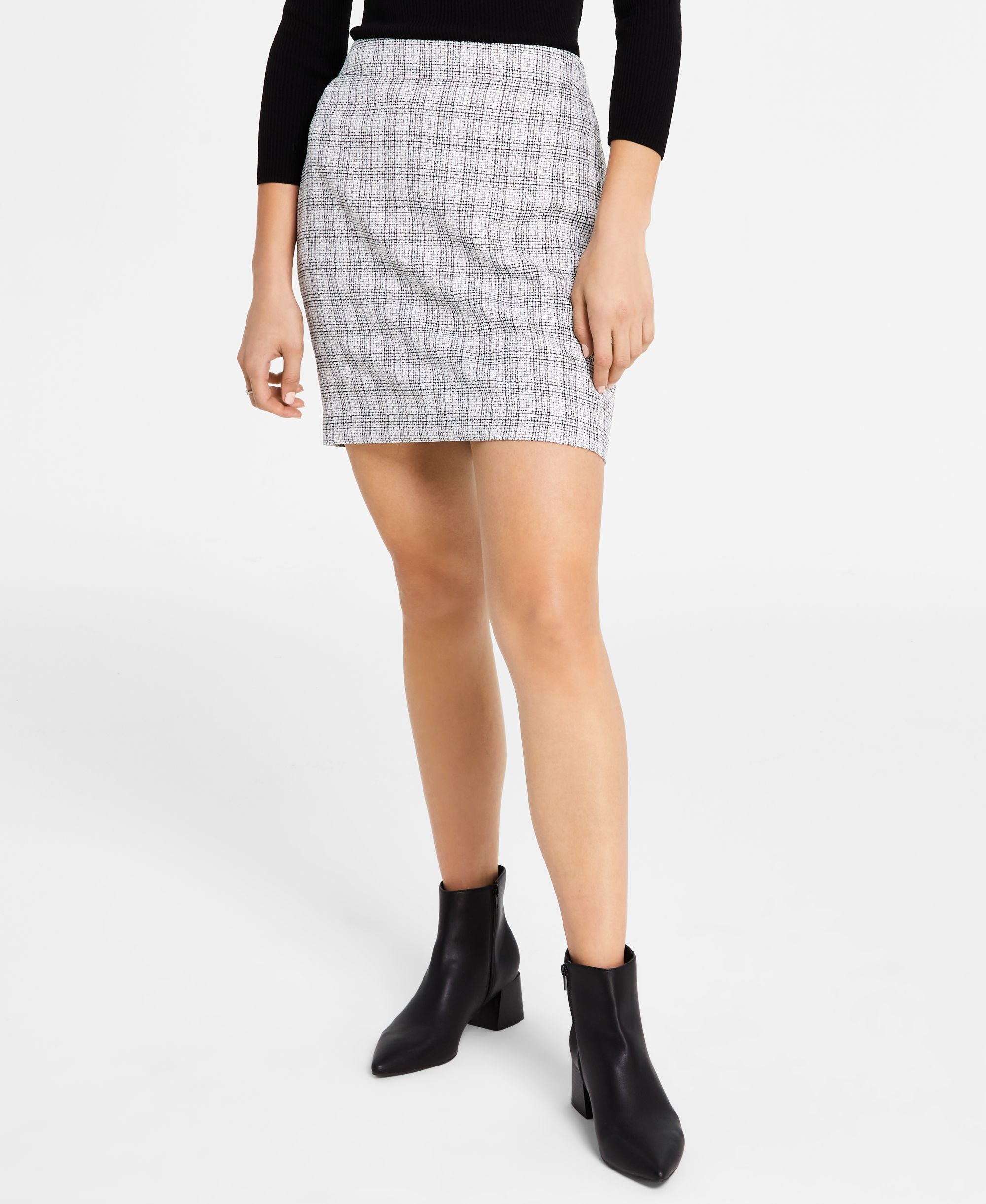 Women's Tweed Pencil Skirt