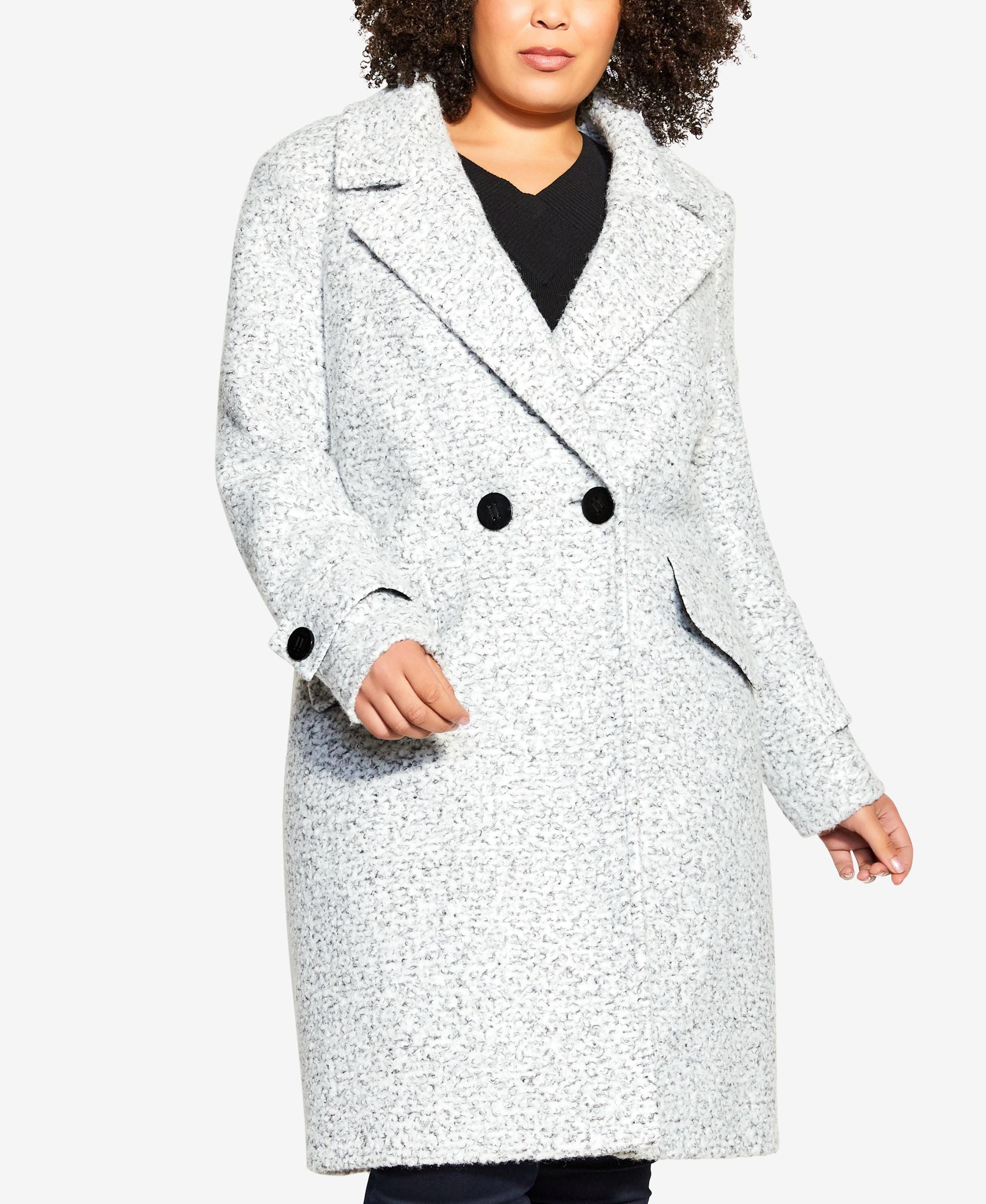 Trendy Plus Size Emma Coat