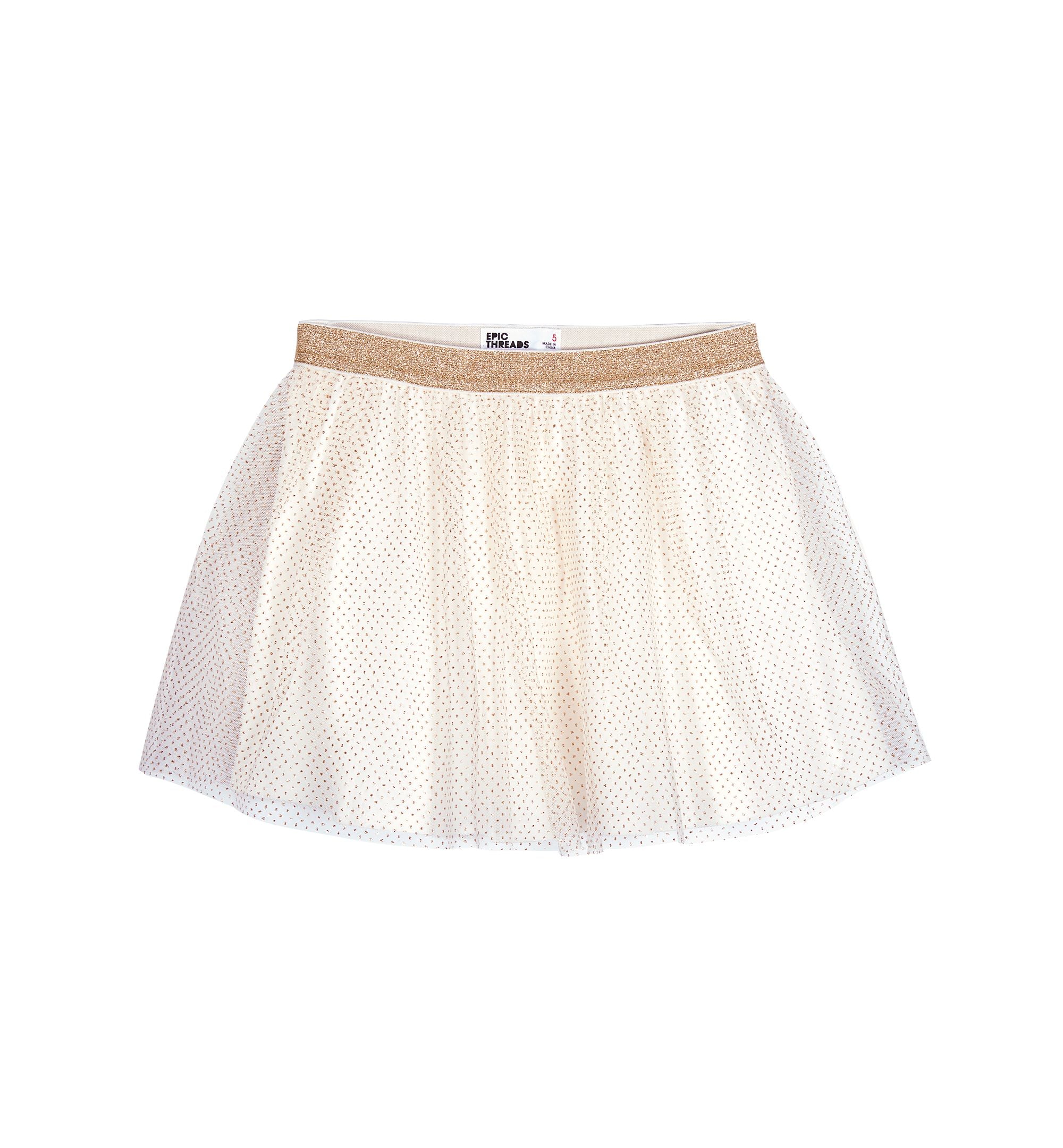 Toddler Girls Holiday Glitter Tutu Skirt