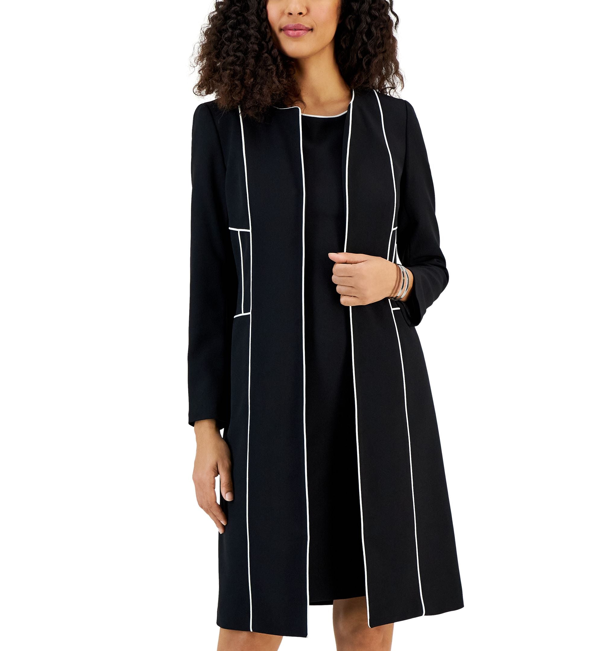 Women's Long Sleeve Seamed Topper Jacket