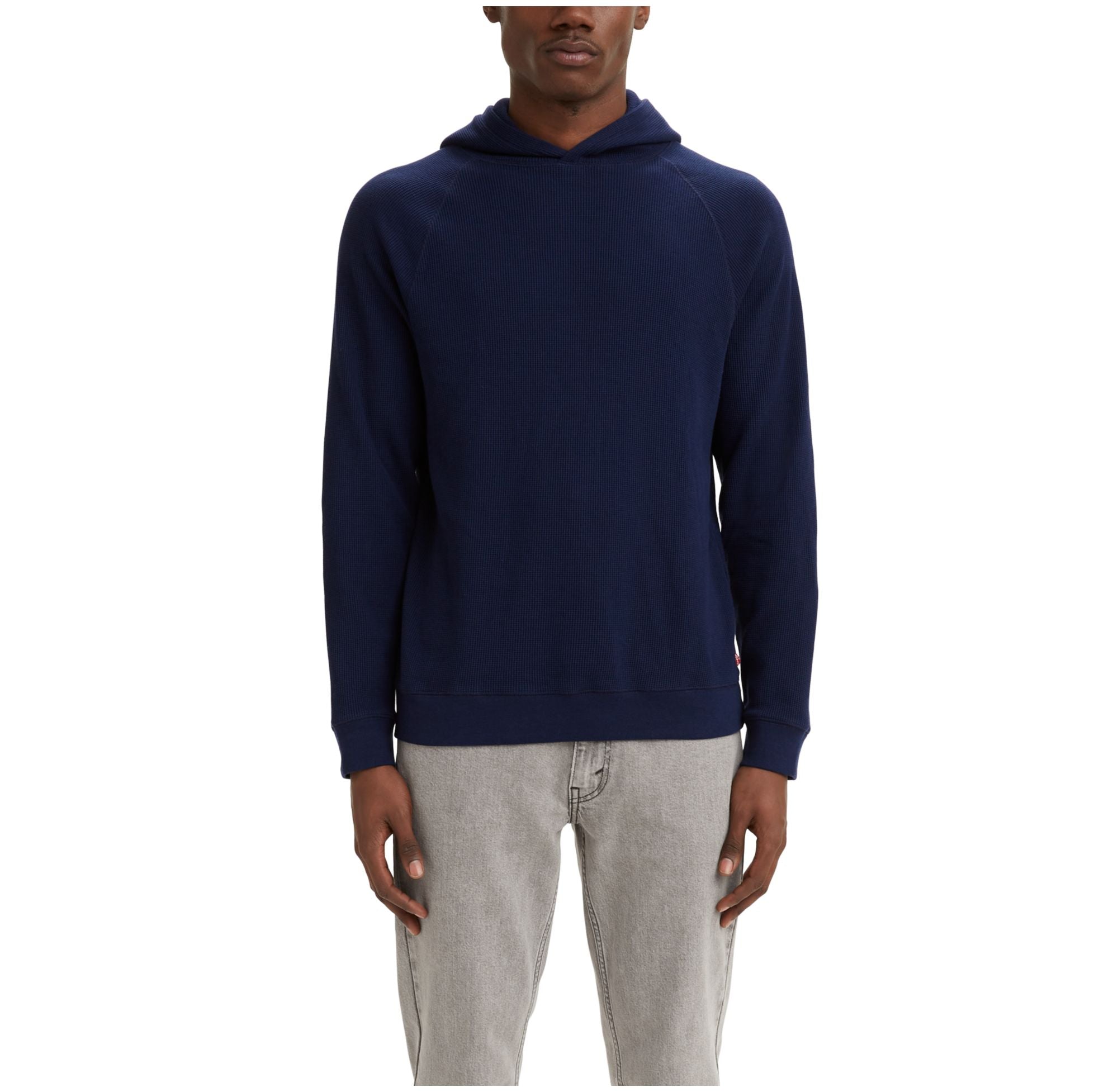 Men's Seasonal Relaxed Fit Hooded Thermal T-shirt