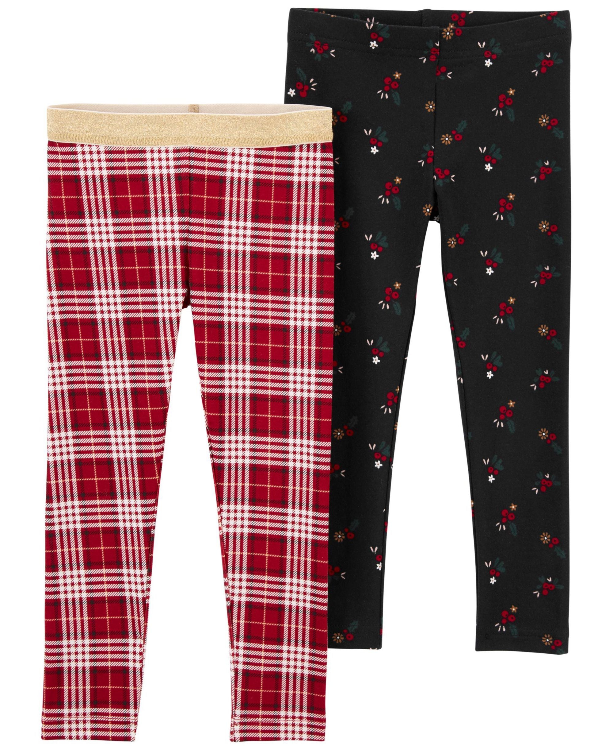 Carters Toddler Girls Leggings Pack Of 2