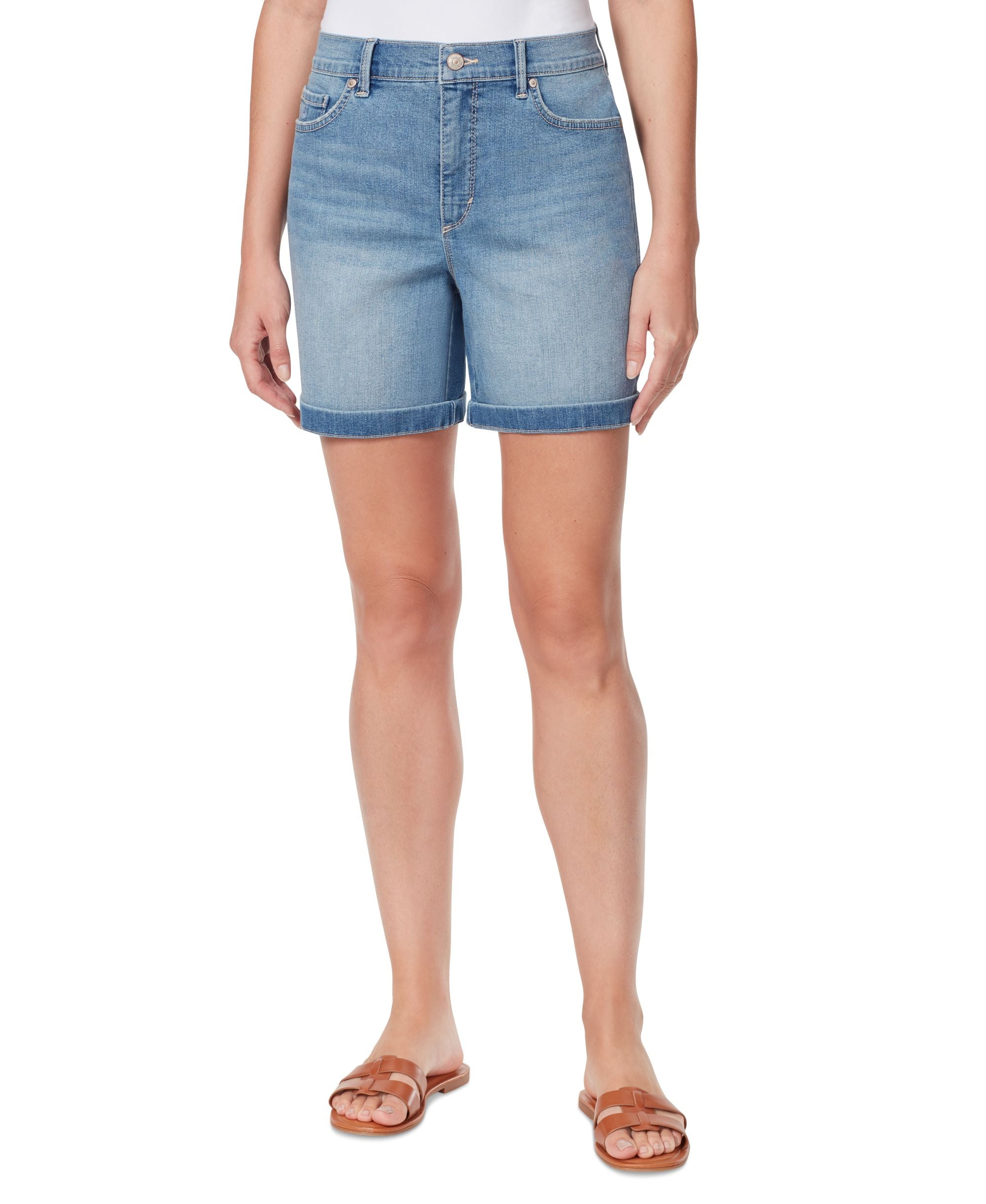 Women's Amanda High-Rise 6" Denim Shorts