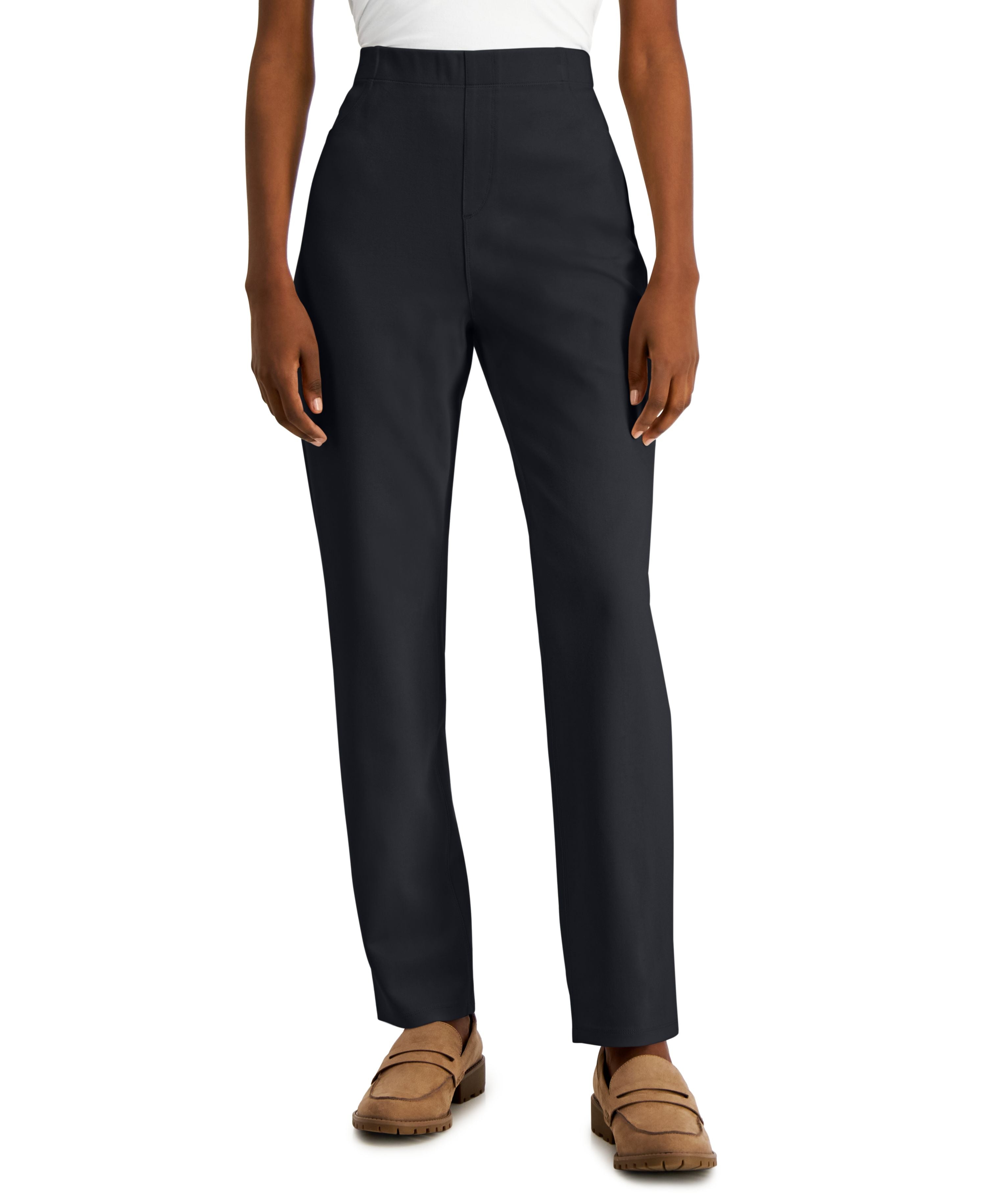 Petite Comfort Pull-On Pants