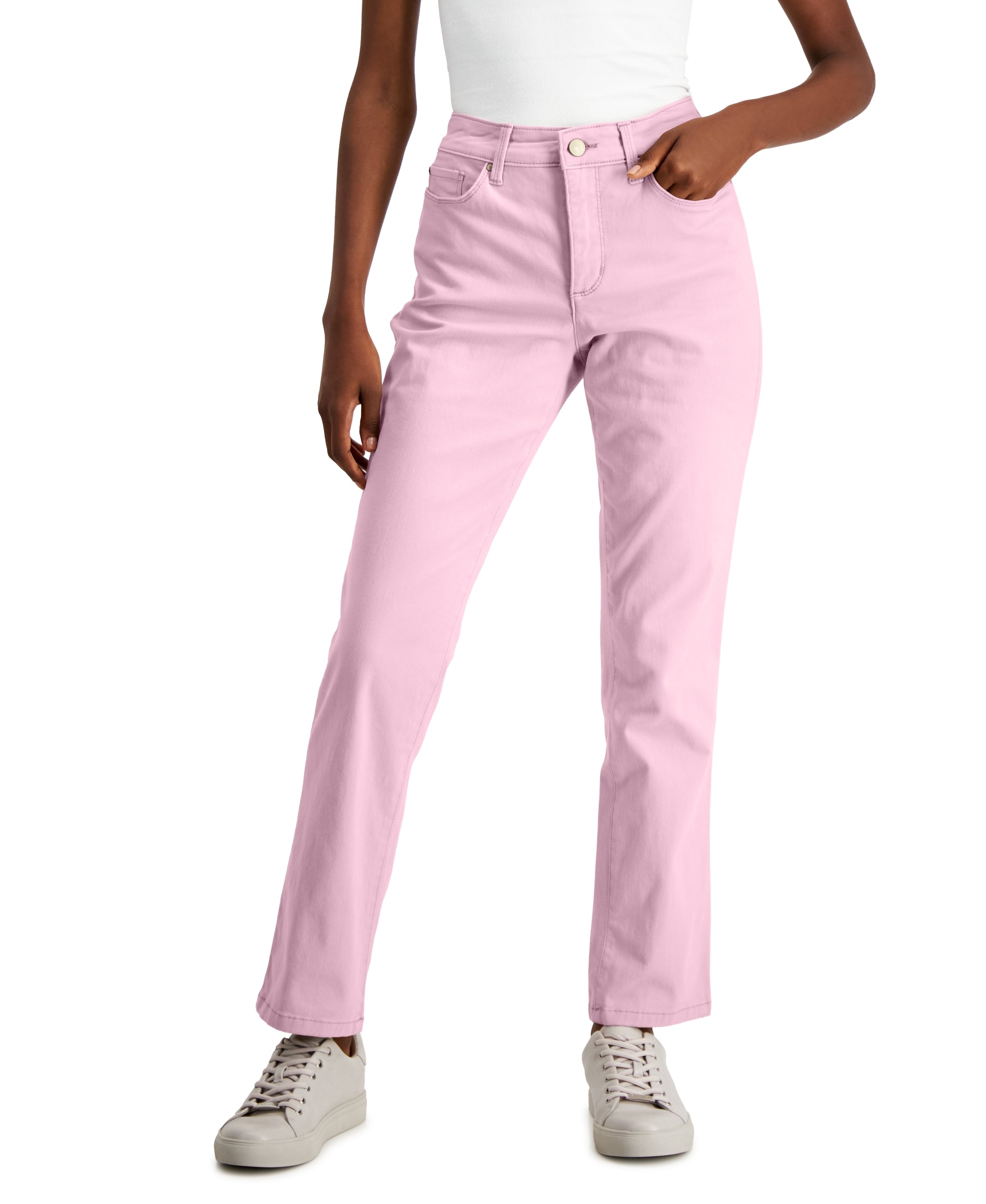 Petite Lexington Straight-Leg Jeans