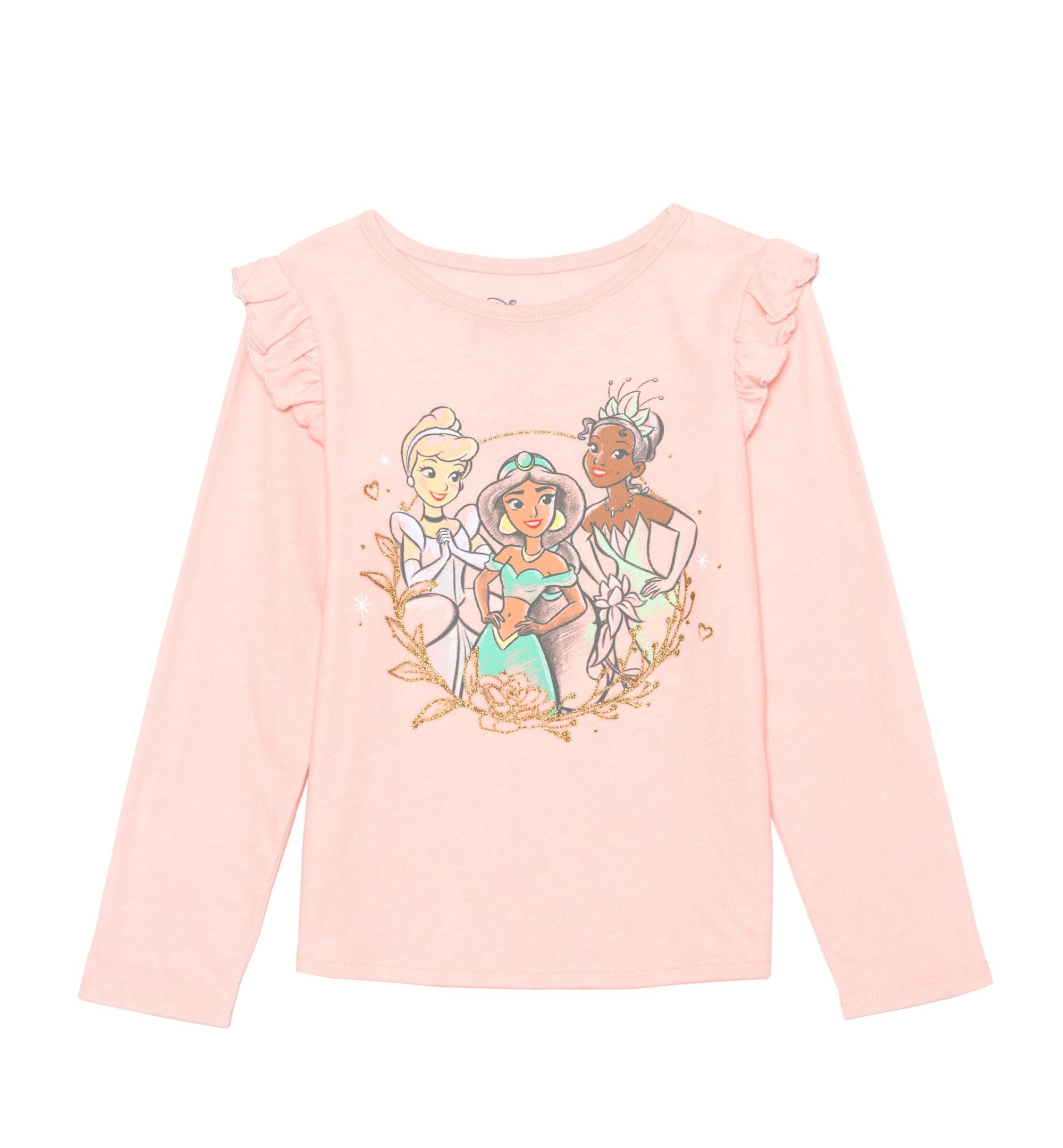 Disney Toddler Girls Princess Long Sleeve T-Shirt