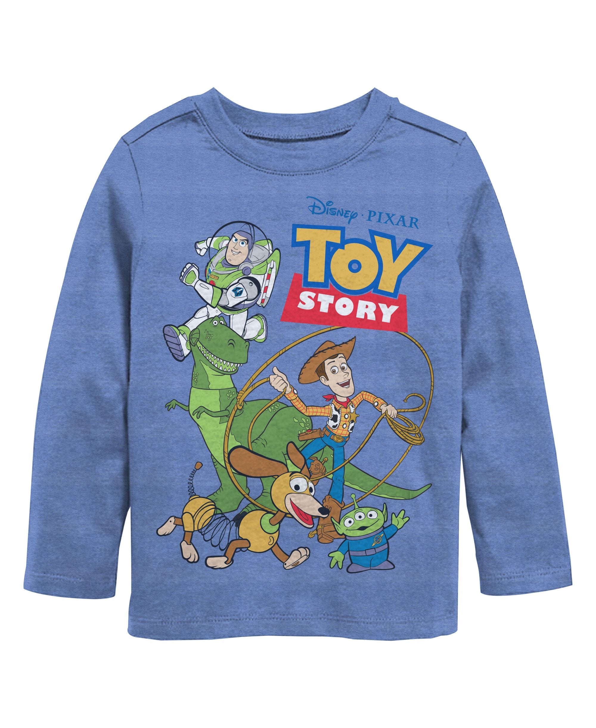 Hybrid Little Boys Toy Story Long Sleeves Graphic T-Shirt