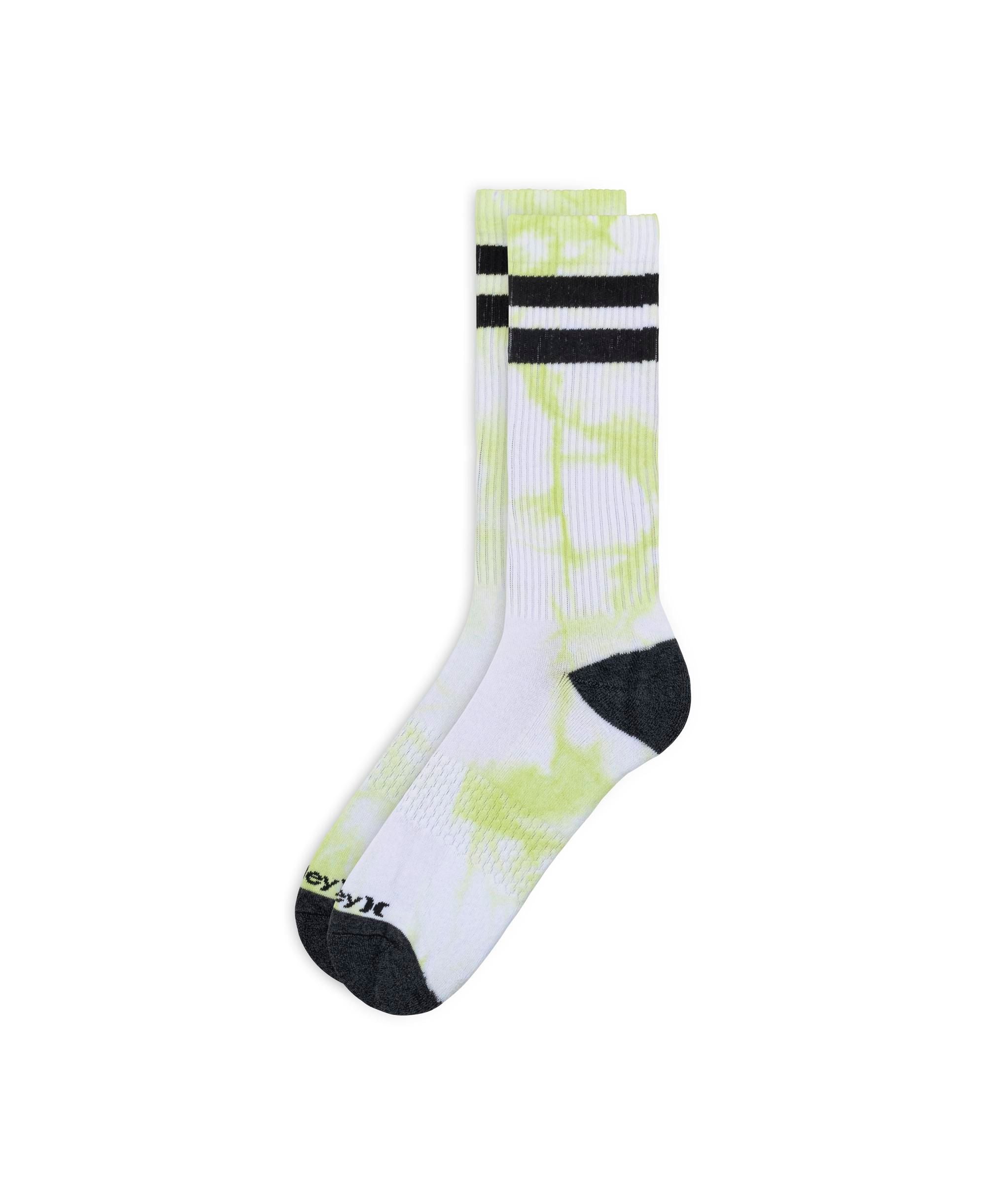 Men's Extended Terry Crew Embroidered Logo Socks
