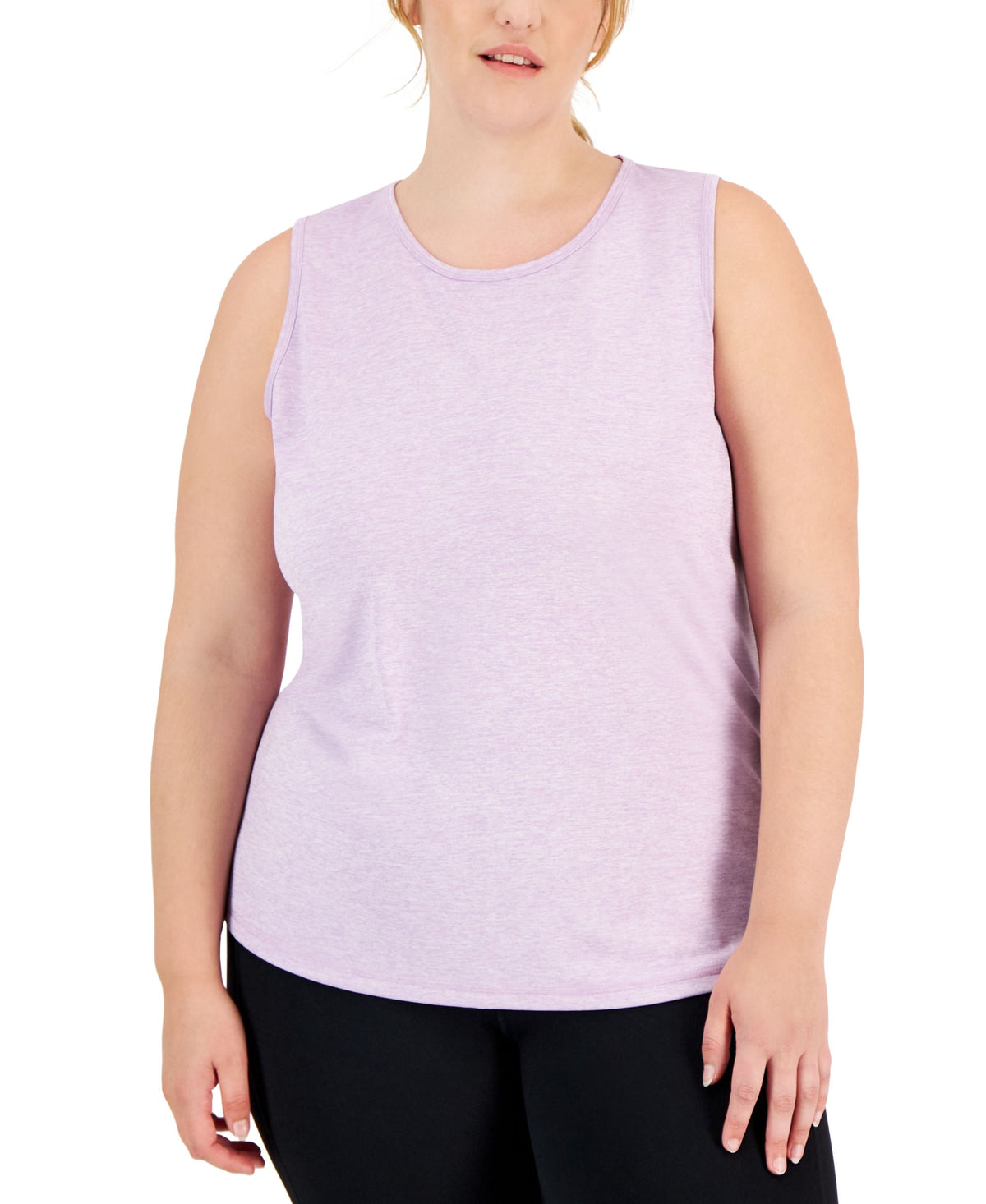 Plus Size Keyhole-Back Tank Top