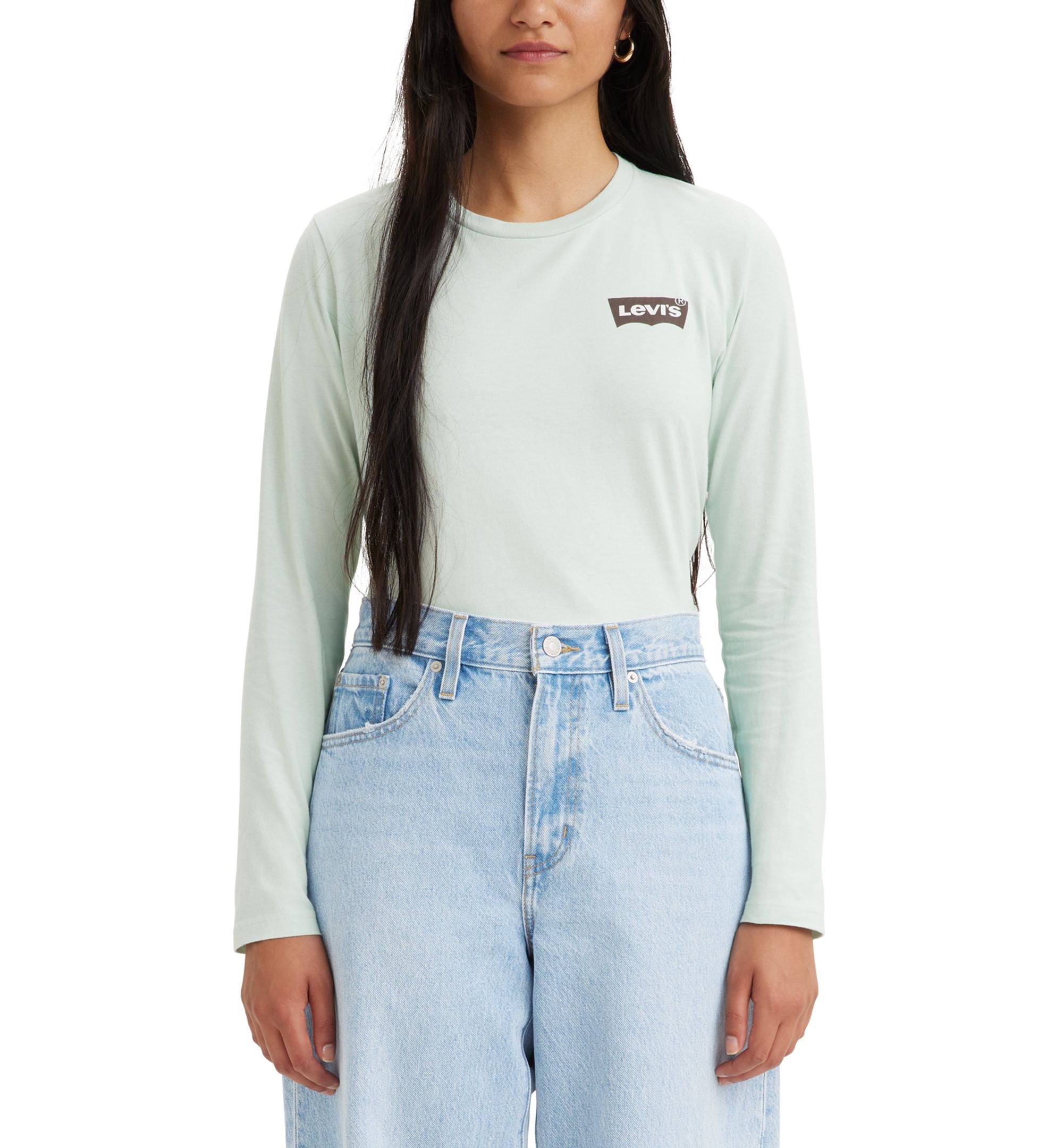 Women's Long-Sleeve Graphic Perfect T-Shirt