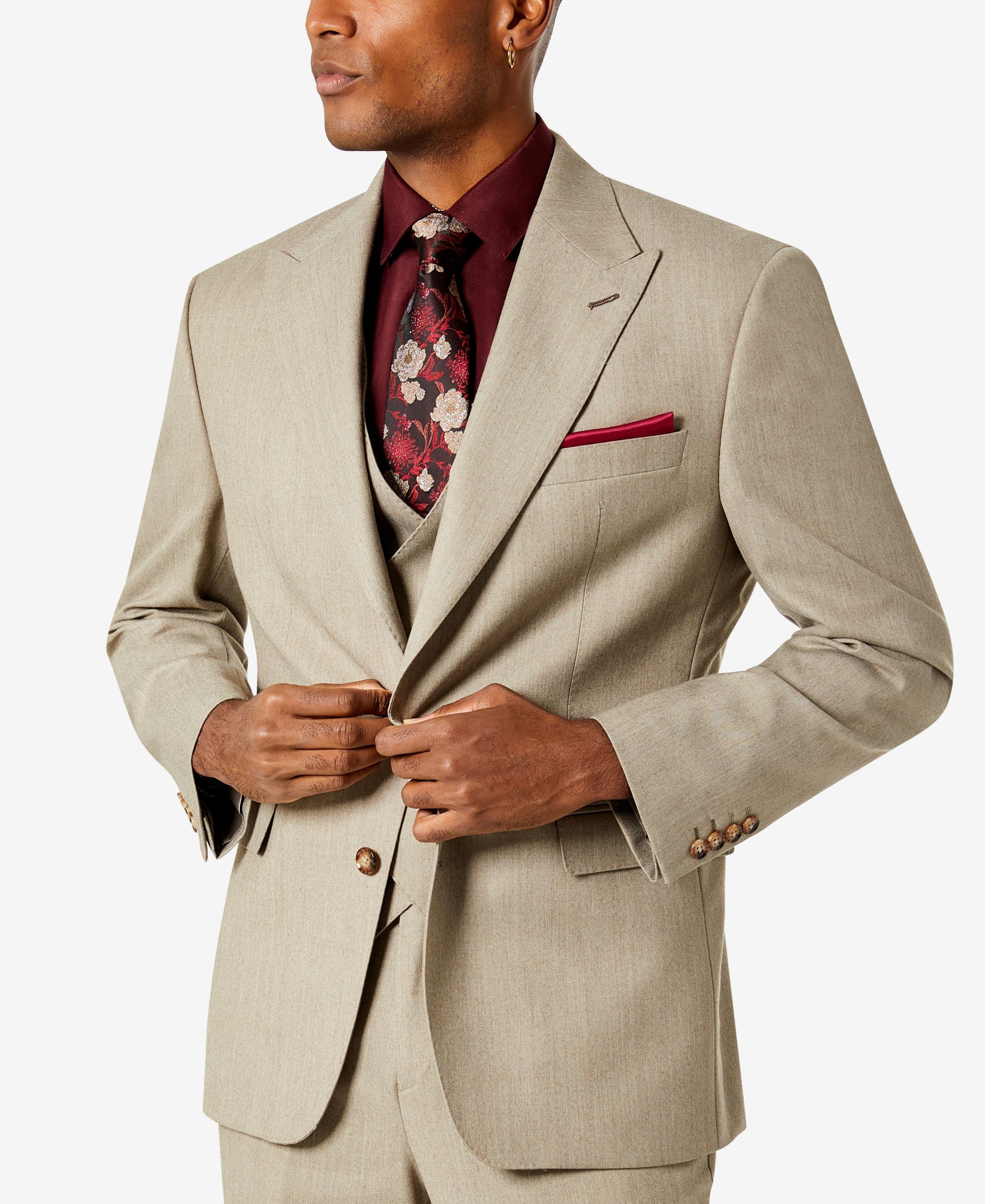 Men's Classic-Fit Wool Suit Jacket