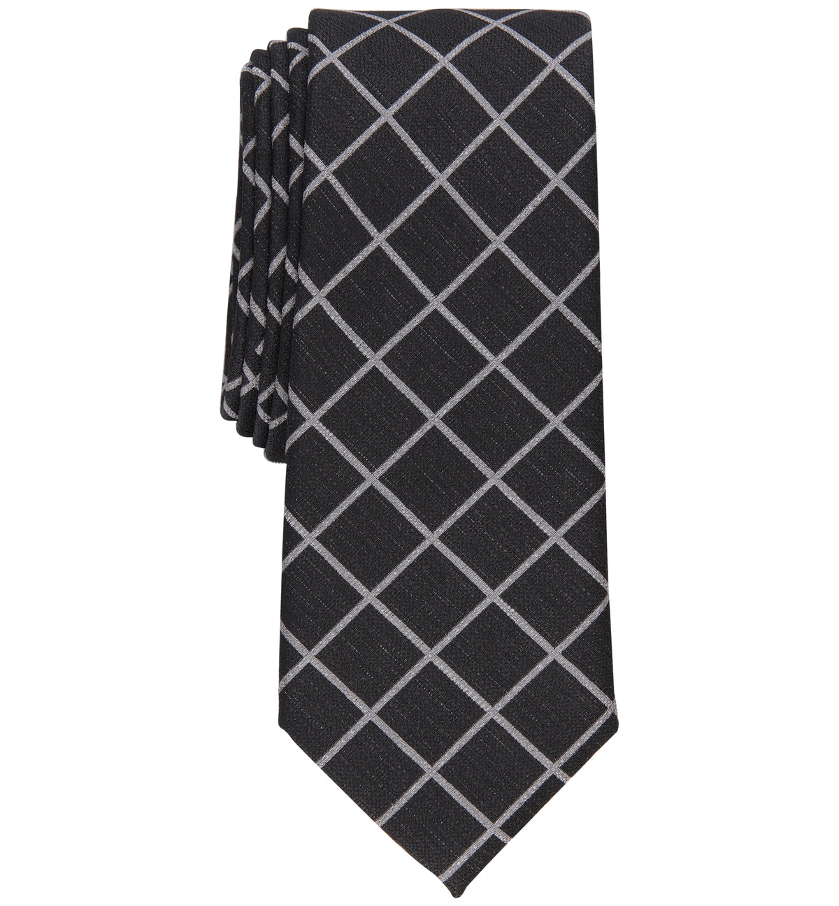 Men's Blossom Grid Slim Tie