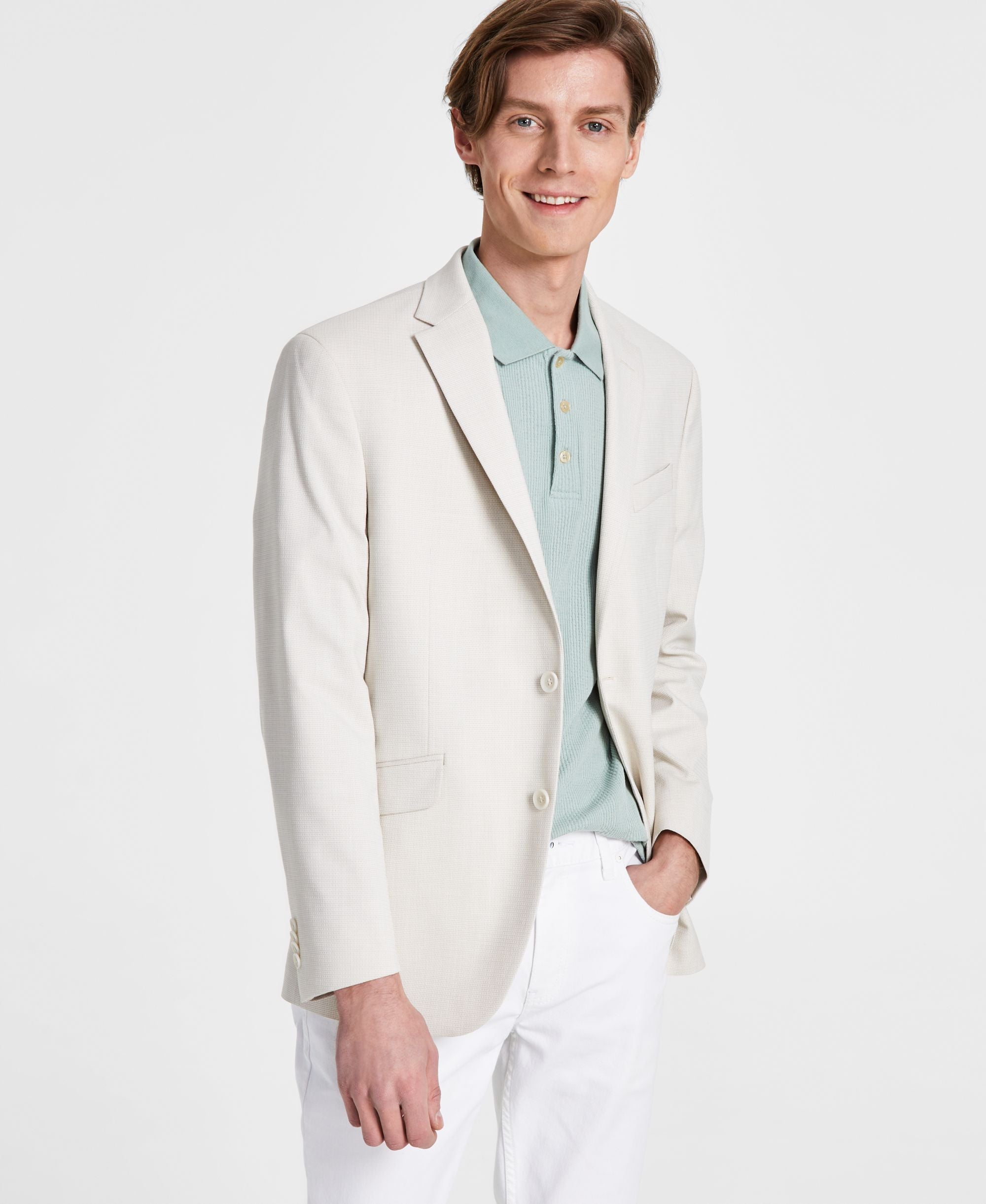 Men's Slim-Fit Solid Sport Coats