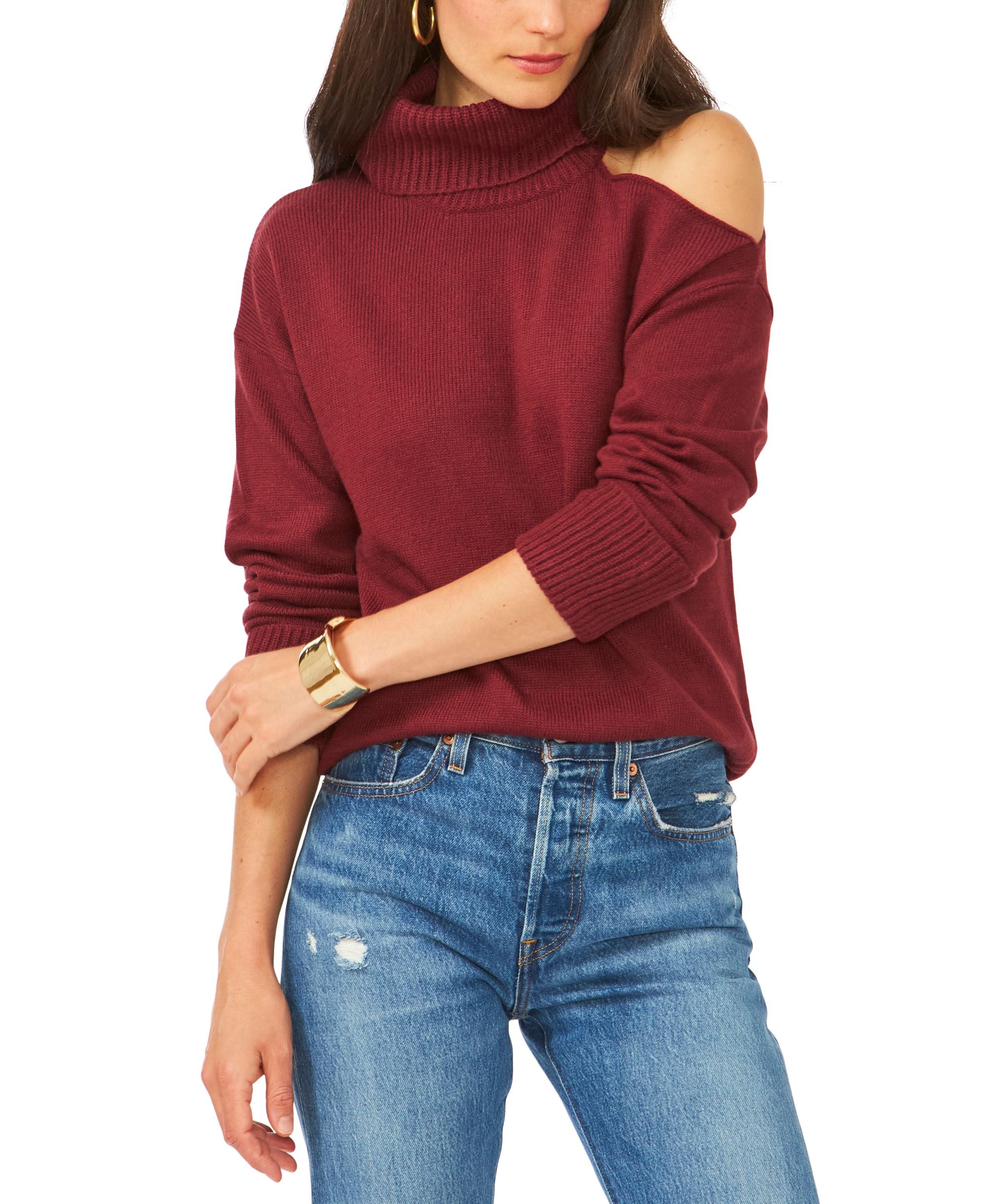 Long Sleeve Cross Front Cozy Knit Top