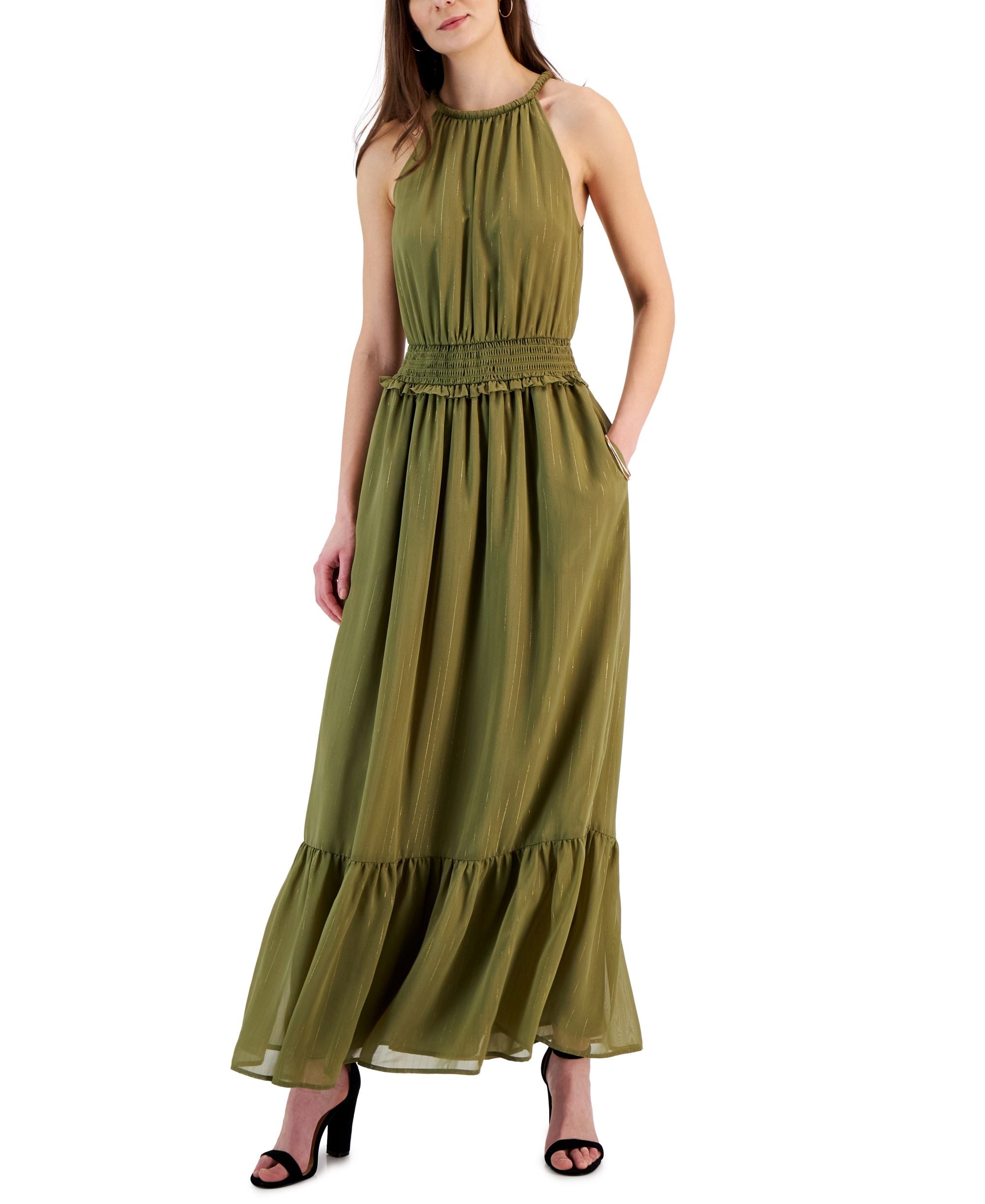 Women's Halter Maxi Dress