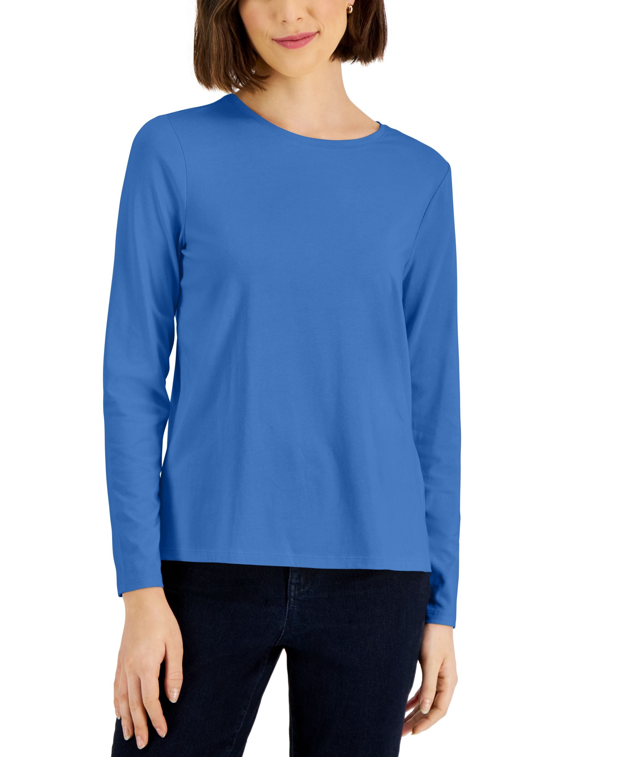 Women's Long-Sleeve Crewneck T-Shirt
