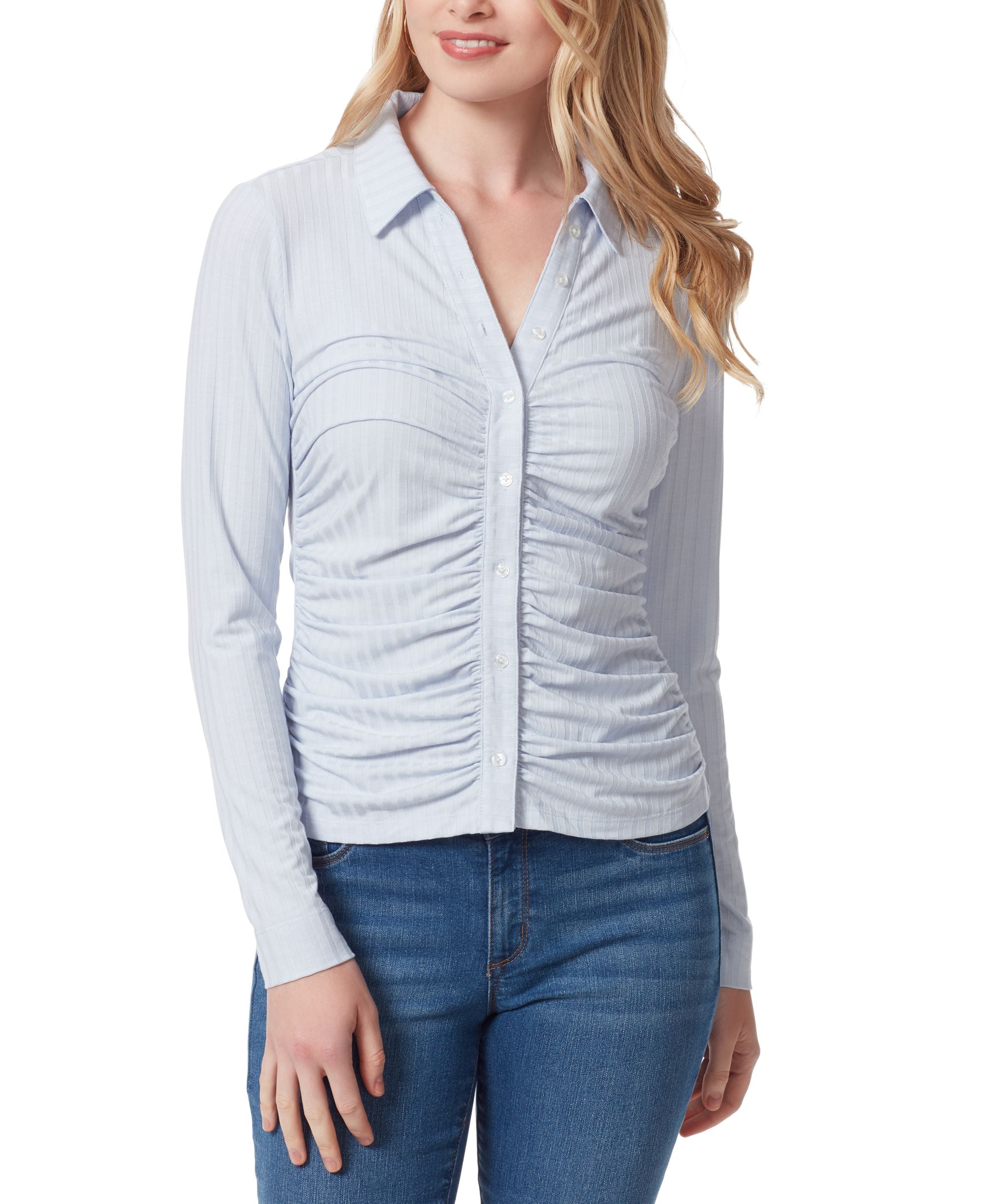 Women's Wren Collared Button-Up Top