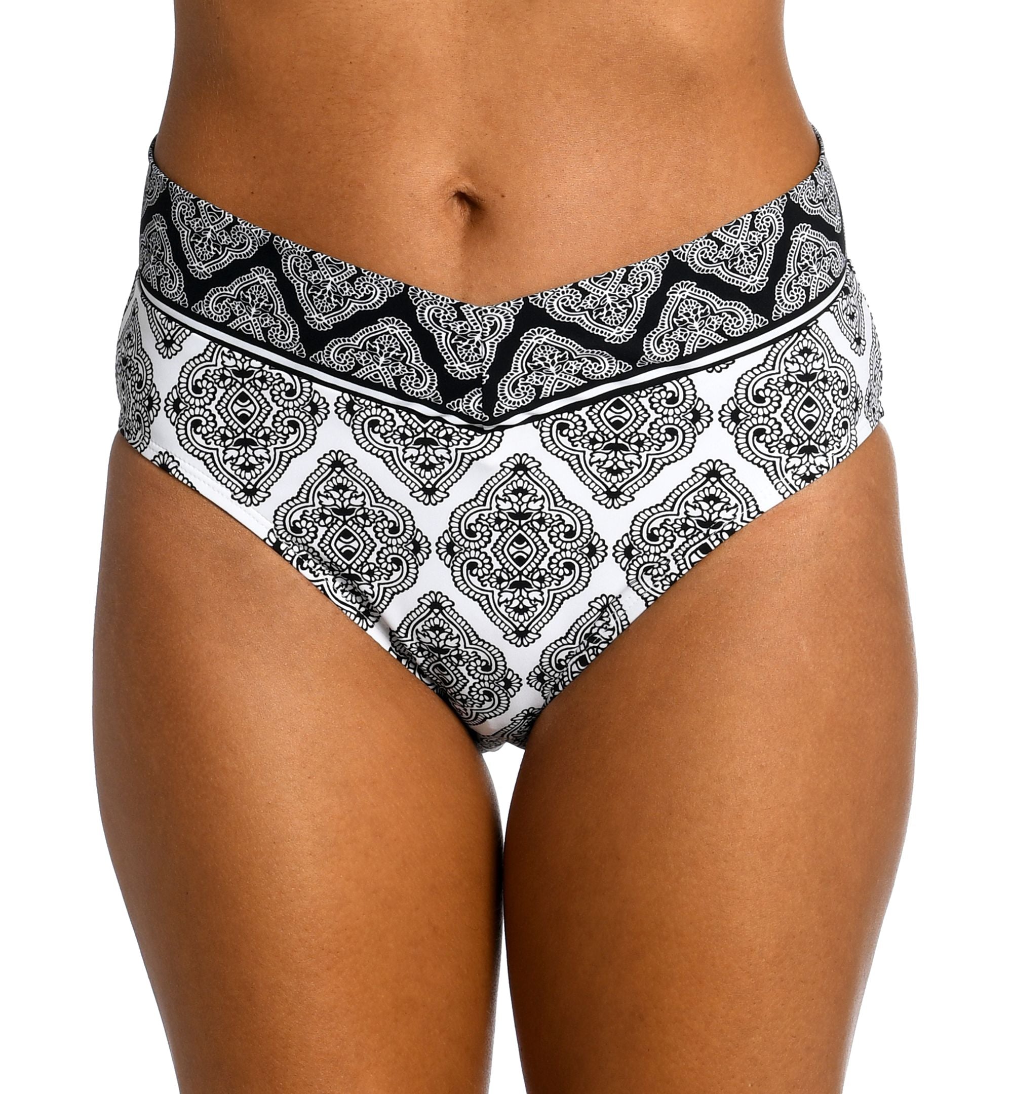 Women's Oasis Tile V-Front Bikini Bottoms