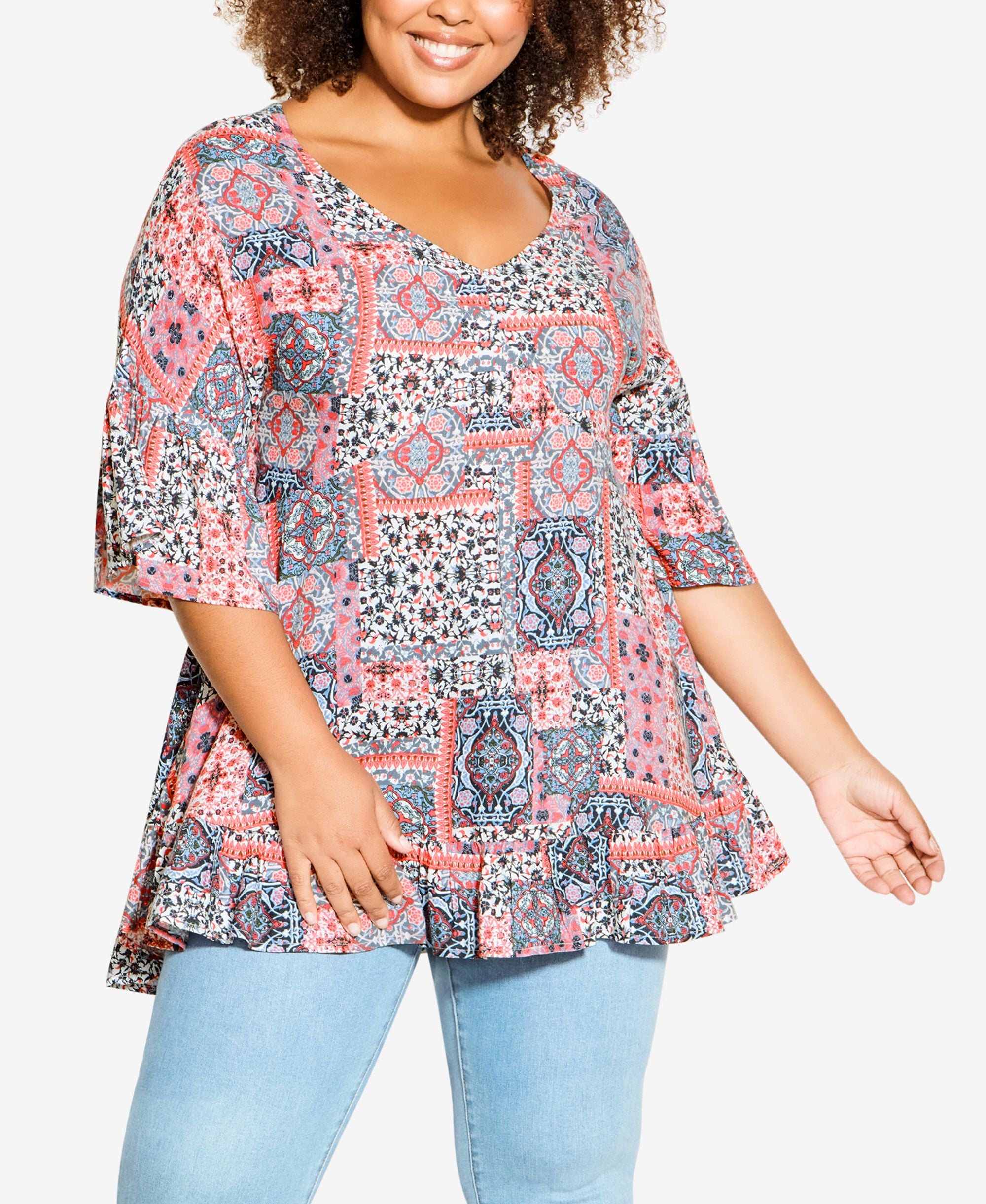 Plus Size Harper Tunic Top