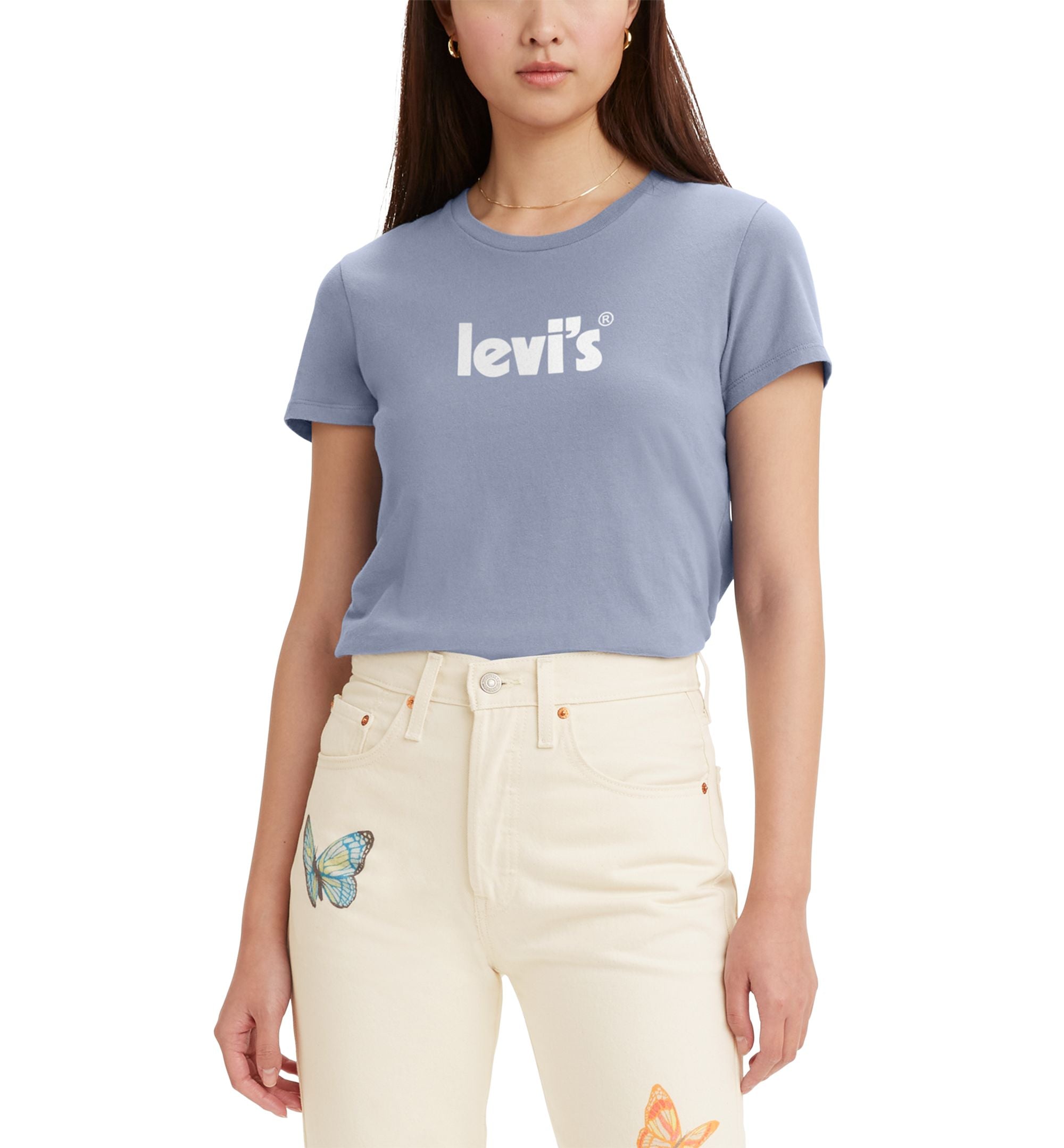 Women's Perfect Graphic Logo Cotton T-shirt