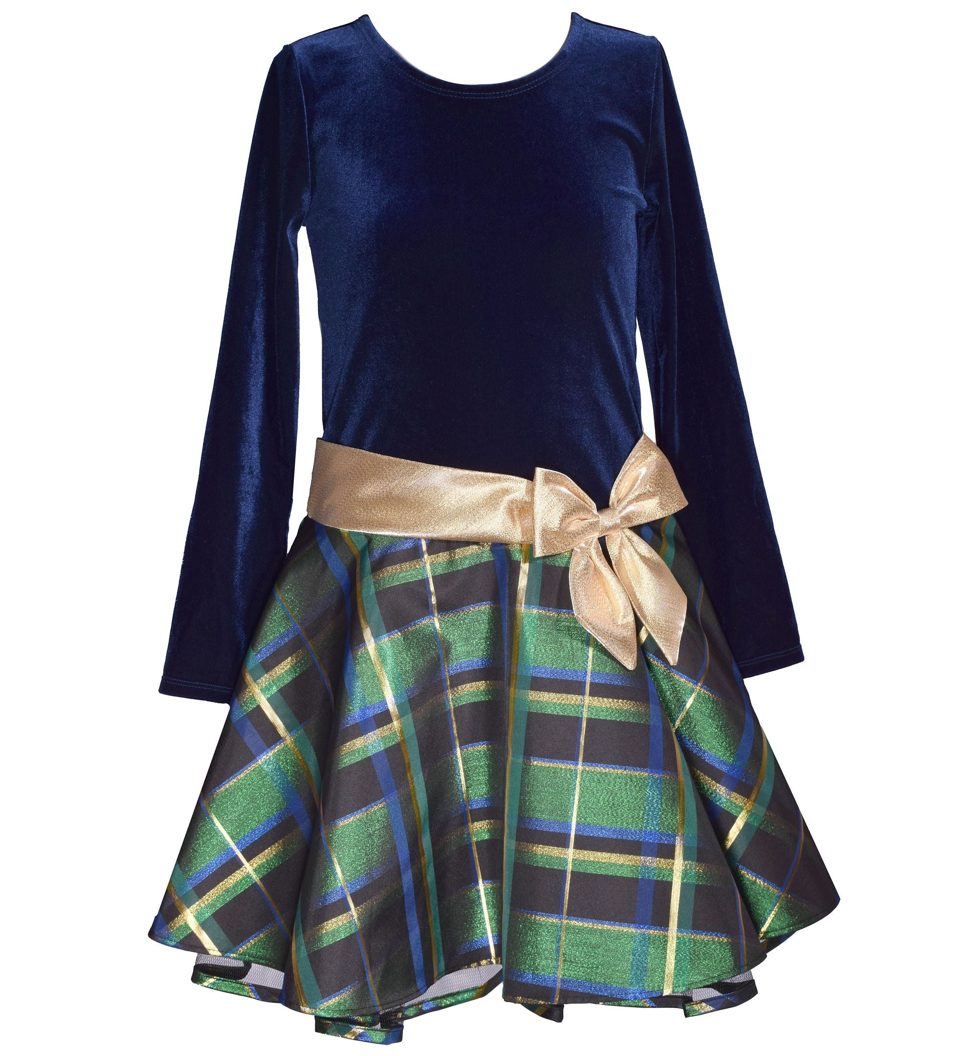 Bonnie Jean Big Girls Plaid Skirt Dress