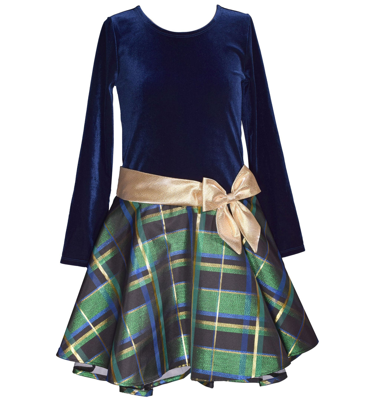 Bonnie Jean Big Girls Plaid Skirt Dress