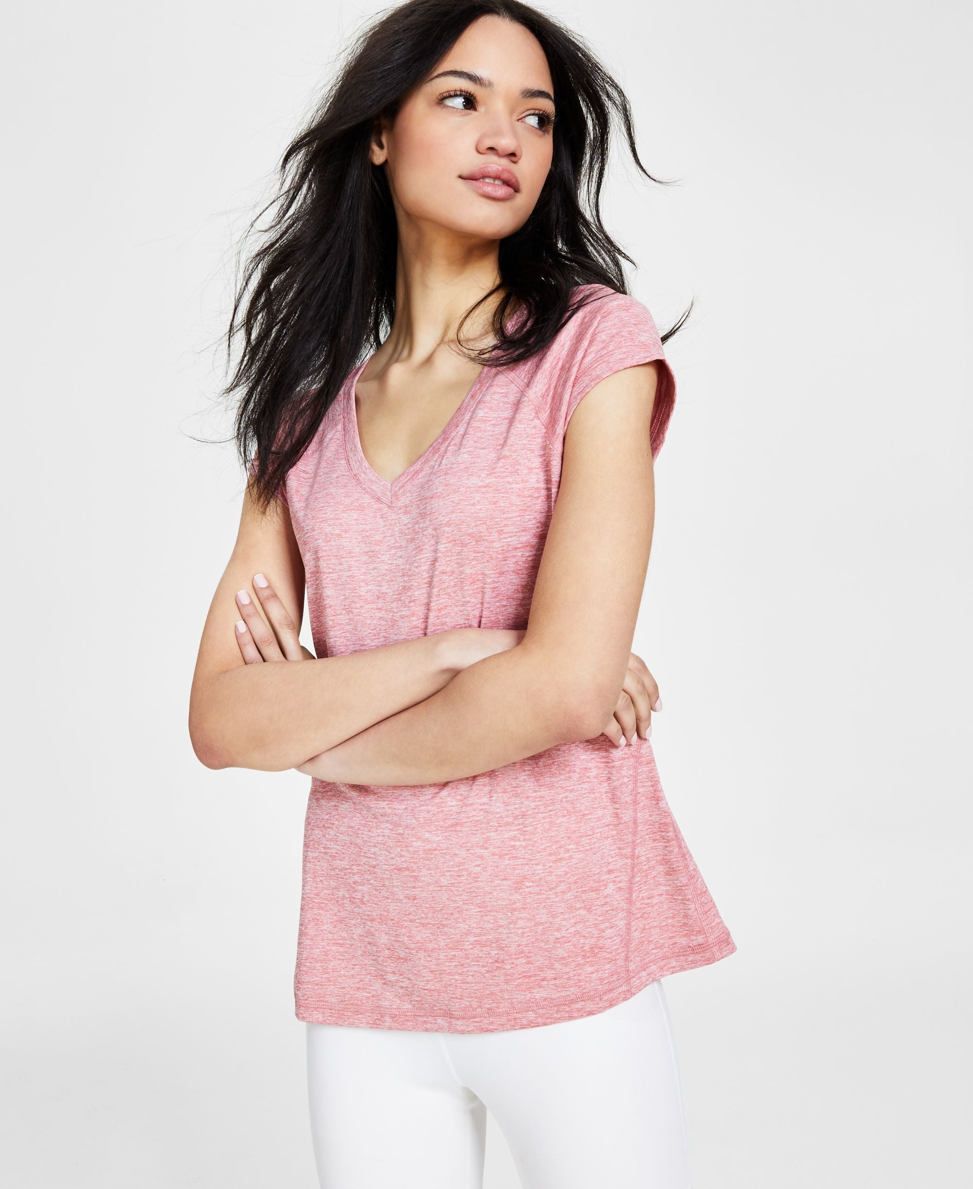 Women's Essentials Rapidry Heathered Performance T-Shirt