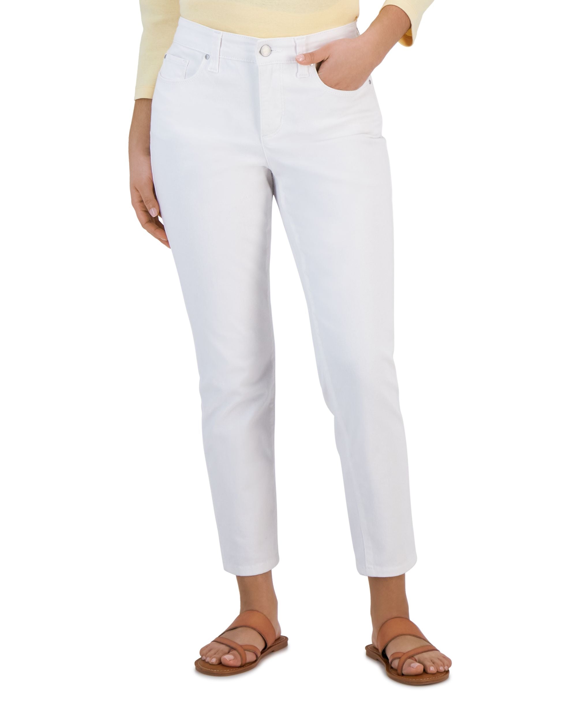 Charter Club Petite Bristol Skinny Ankle Jeans