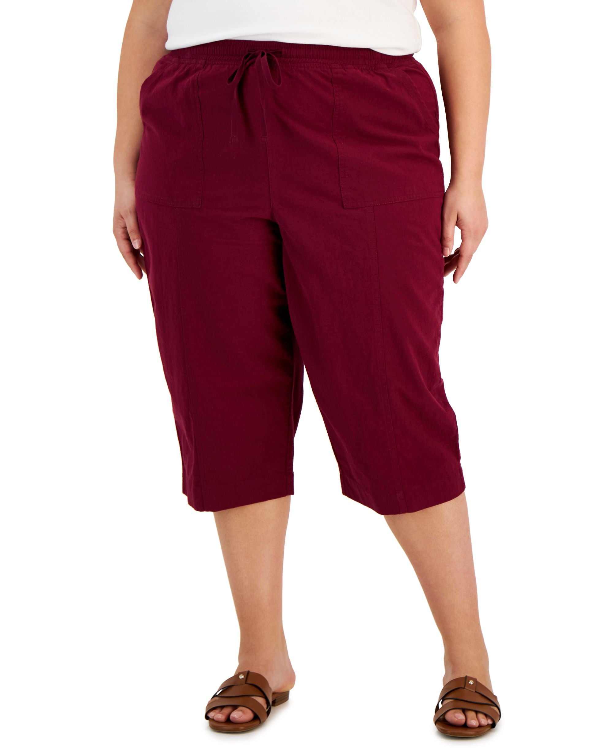 Plus Size Quinn Capri Pants