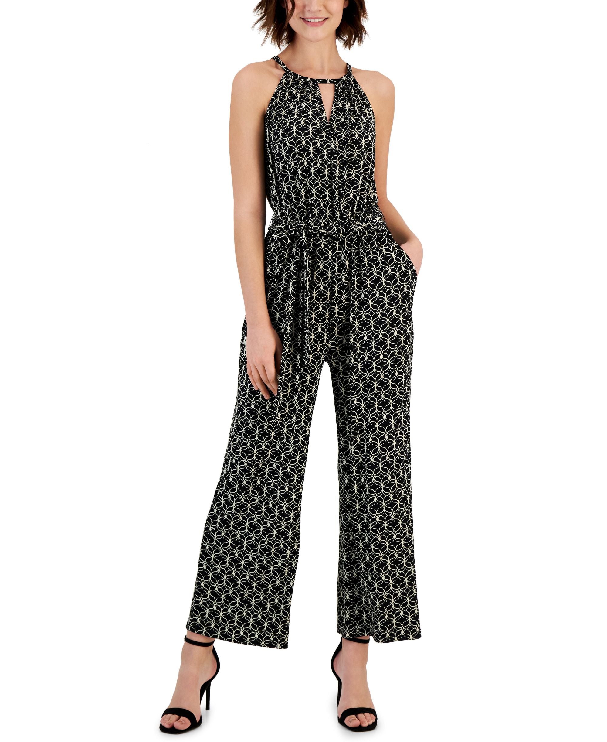 JPR Studio Printed Sleeveless Jumpsuit