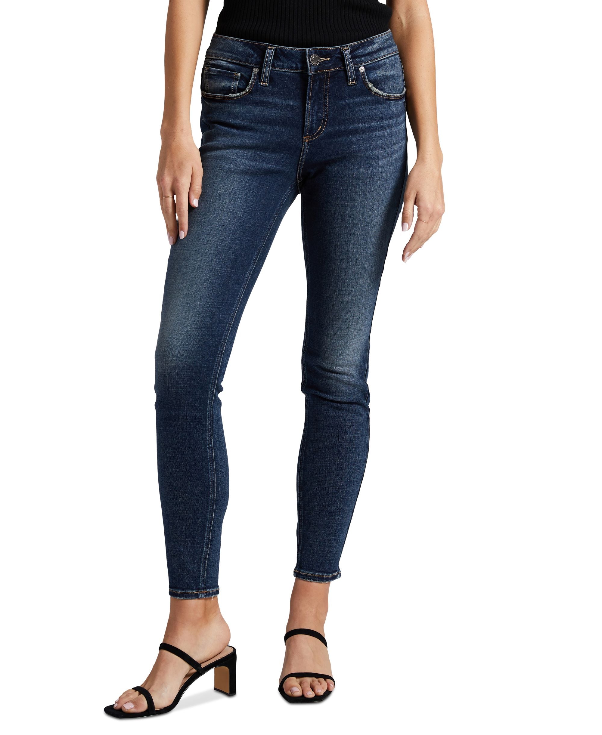 Women's Elyse Mid-Rise Skinny Jeans