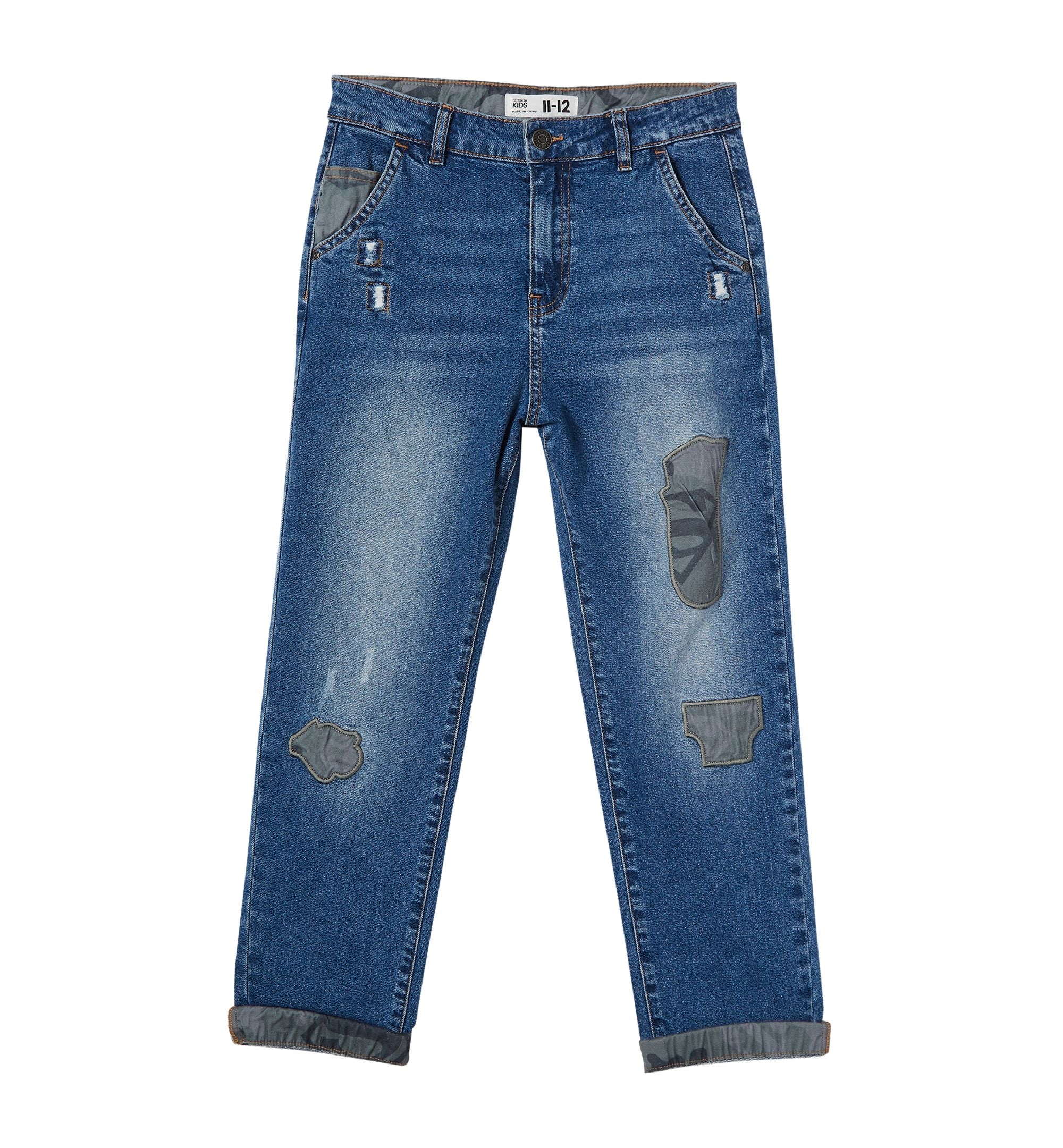 Cotton On Big Boys License Super Straight Fit Jeans