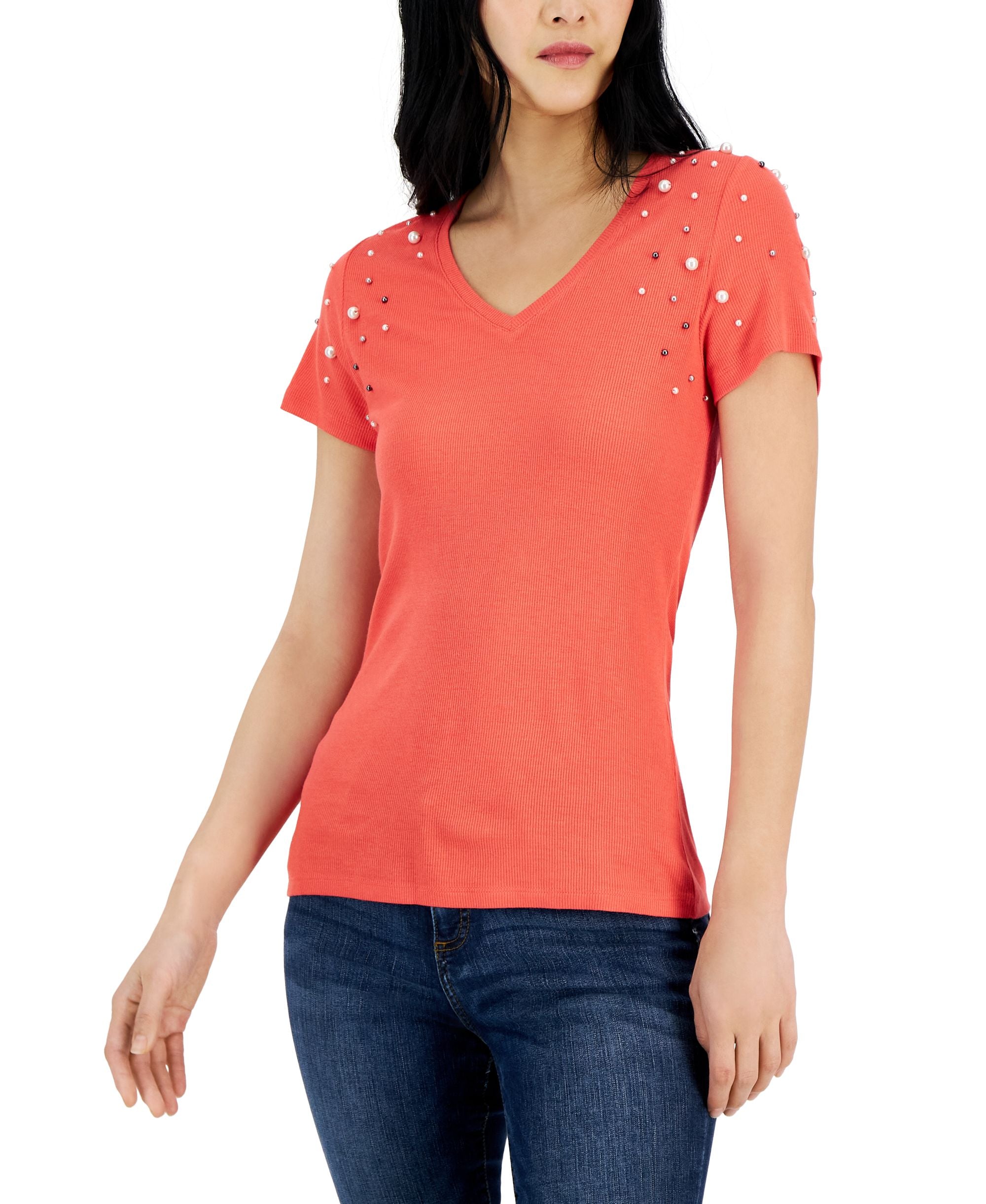 Women's Embellished T-Shirt