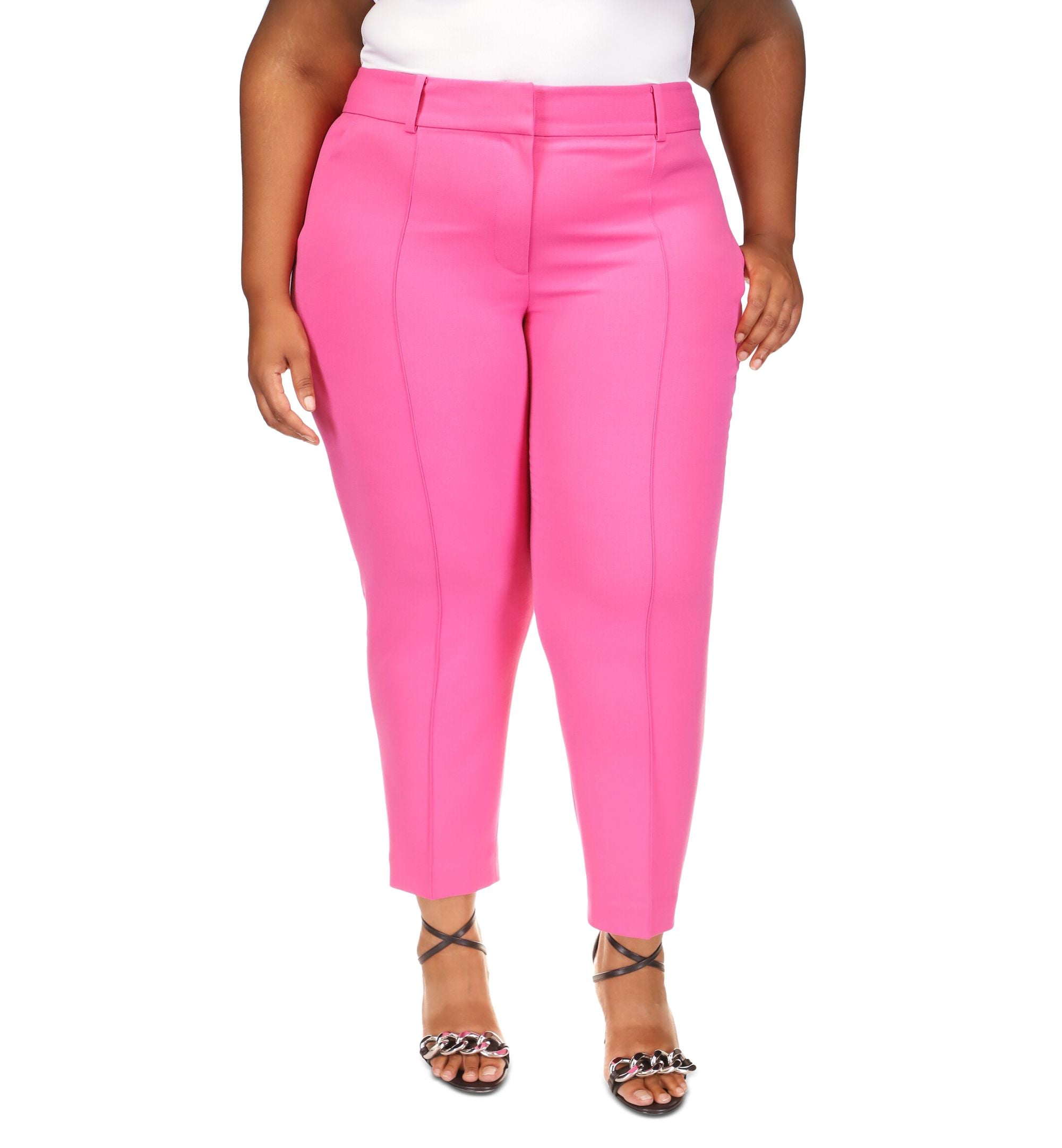 Michael Michael Kors Plus Size Slim Ankle Pants
