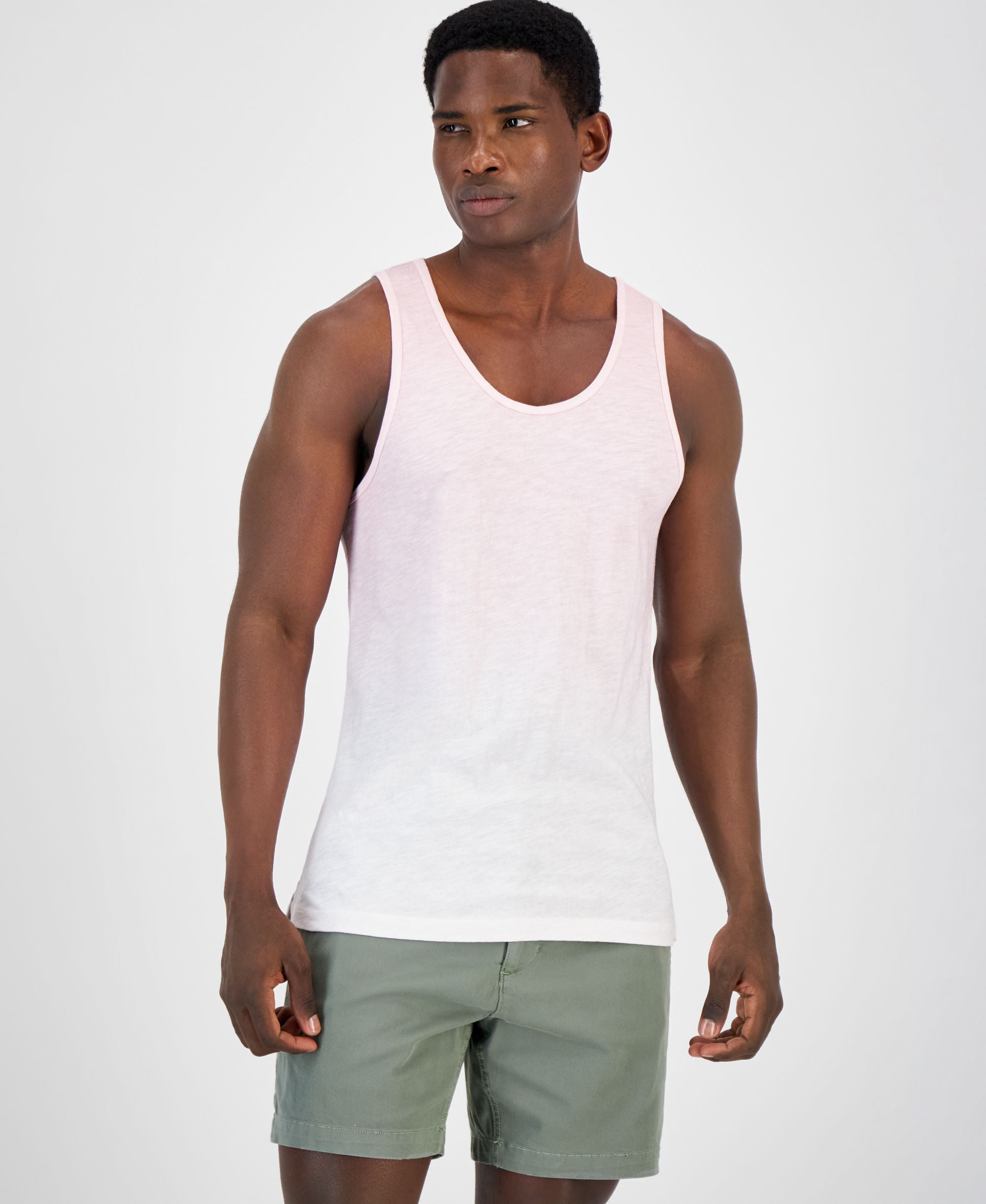 Men's Regular-Fit Ombr� Tank