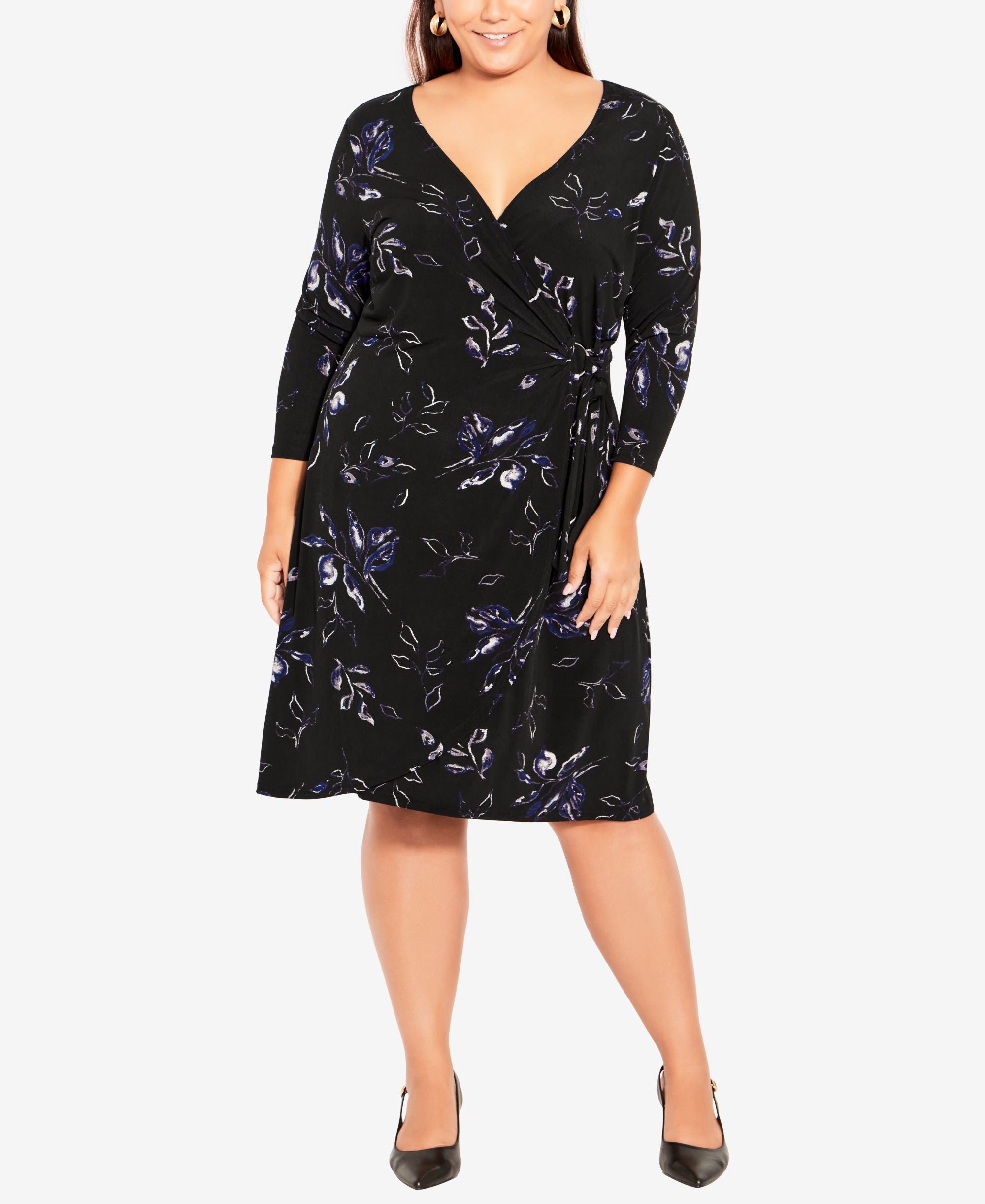 Plus Size Darna Wrap Dress