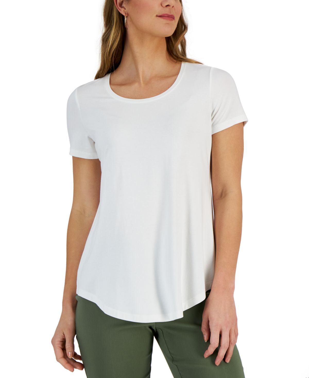 Women's Short Sleeve Scoop-Neck T-Shirt