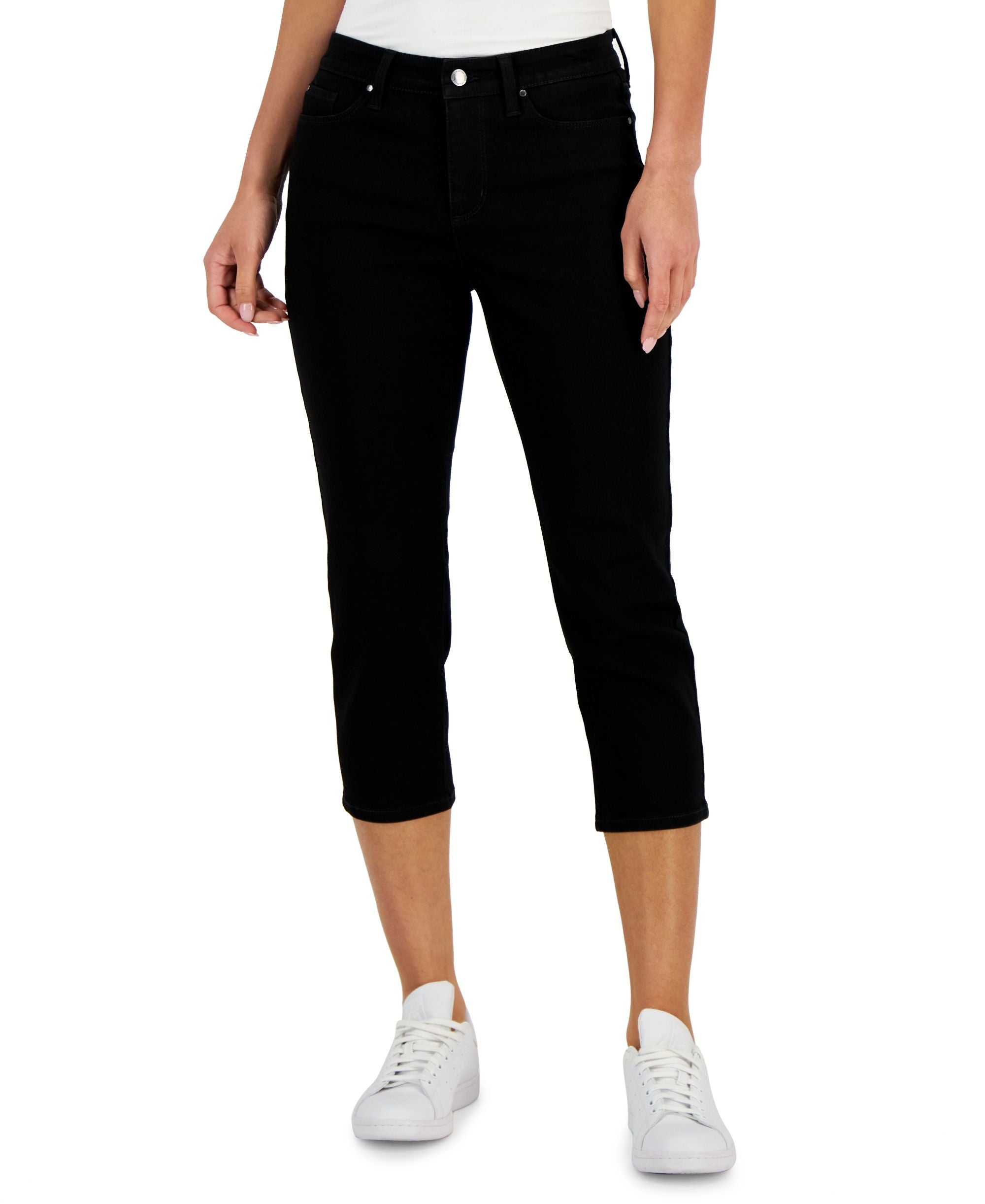 Charter Club Petite Tummy Control Bristol Capri Jeans