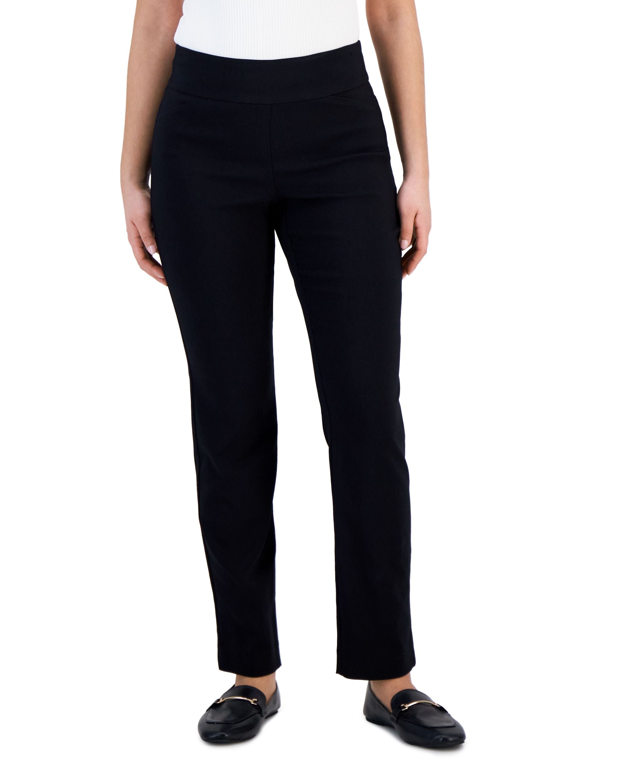 Petite Cambridge Slim-Leg Pants