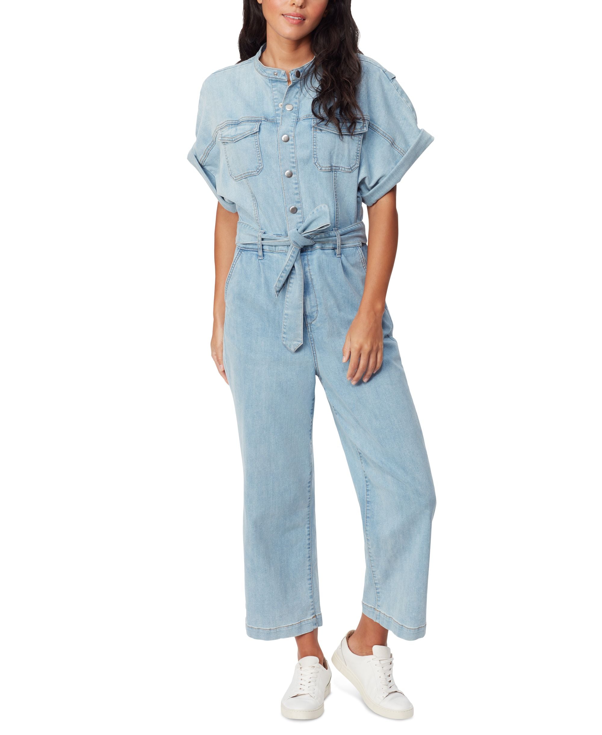 Women's Gloria Vanderbilt x Christian Siriano Dolman-Sleeve Belted Jumpsuit