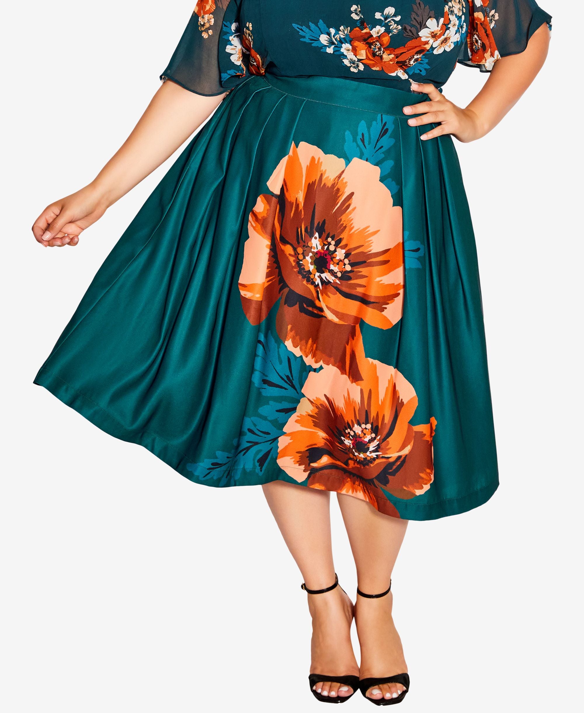 Trendy Plus Size Abigail High Rise Skirt