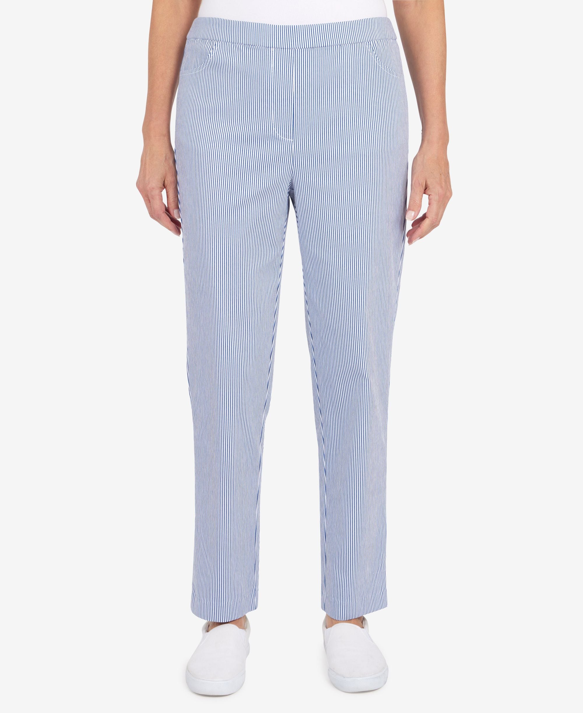 Petite Peace Of Mind Stripe Allure Average Length Pants