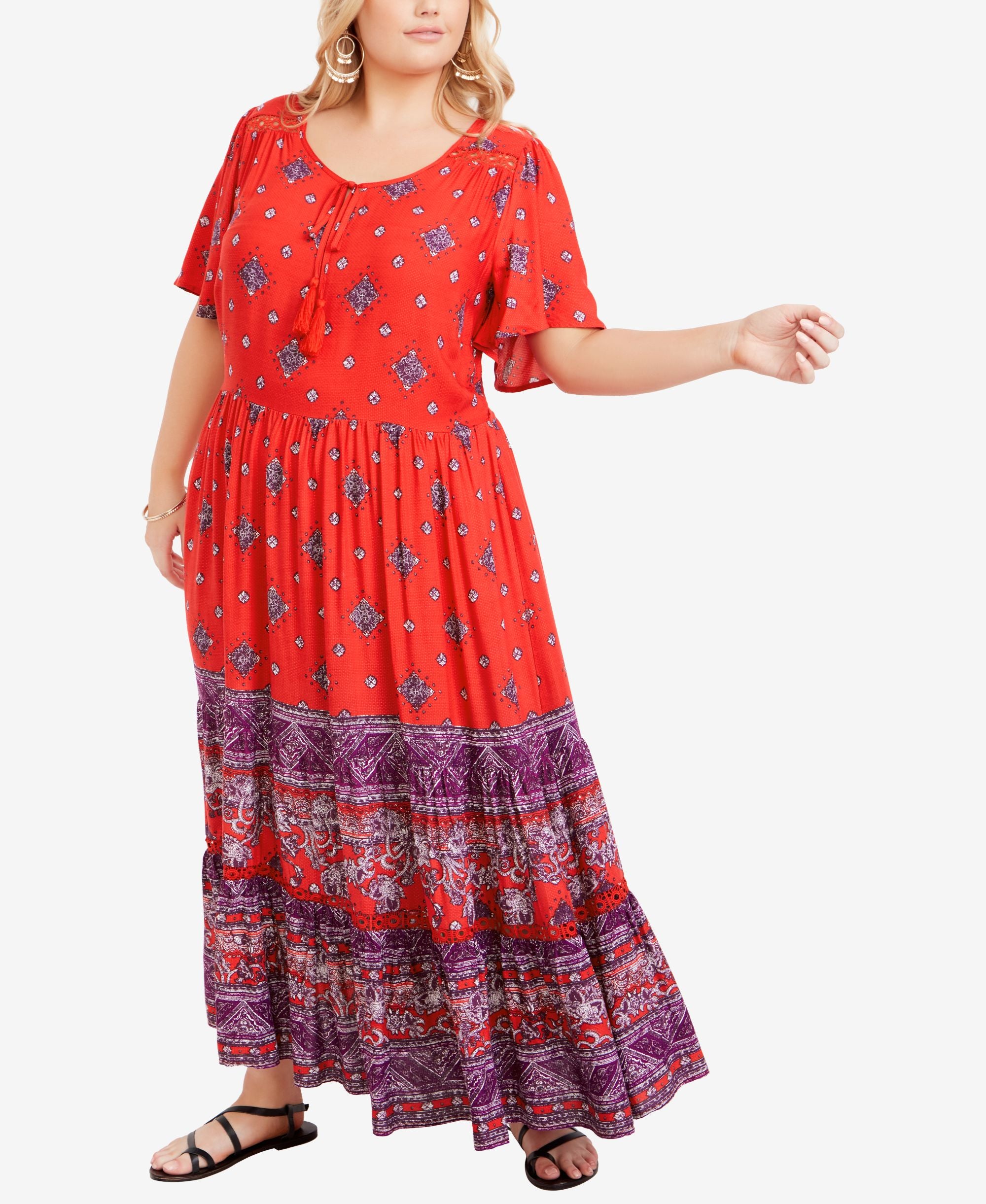 Plus Size Zariah Maxi Dress
