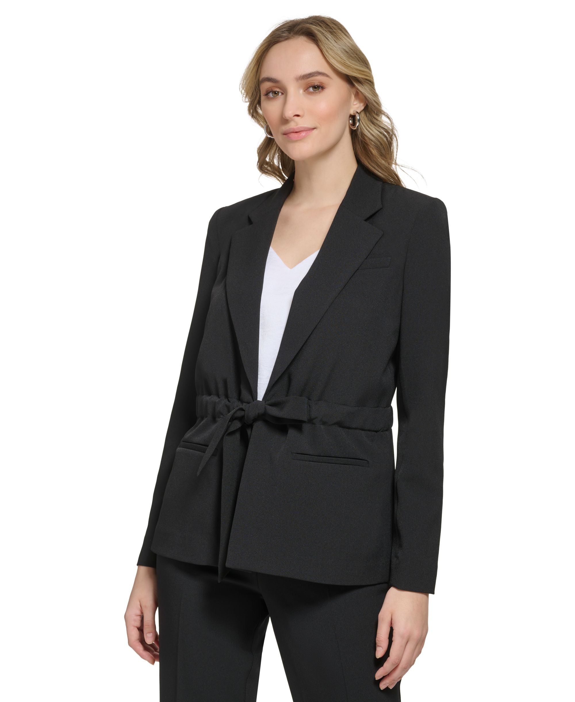 Women's Tie Waist Blazer