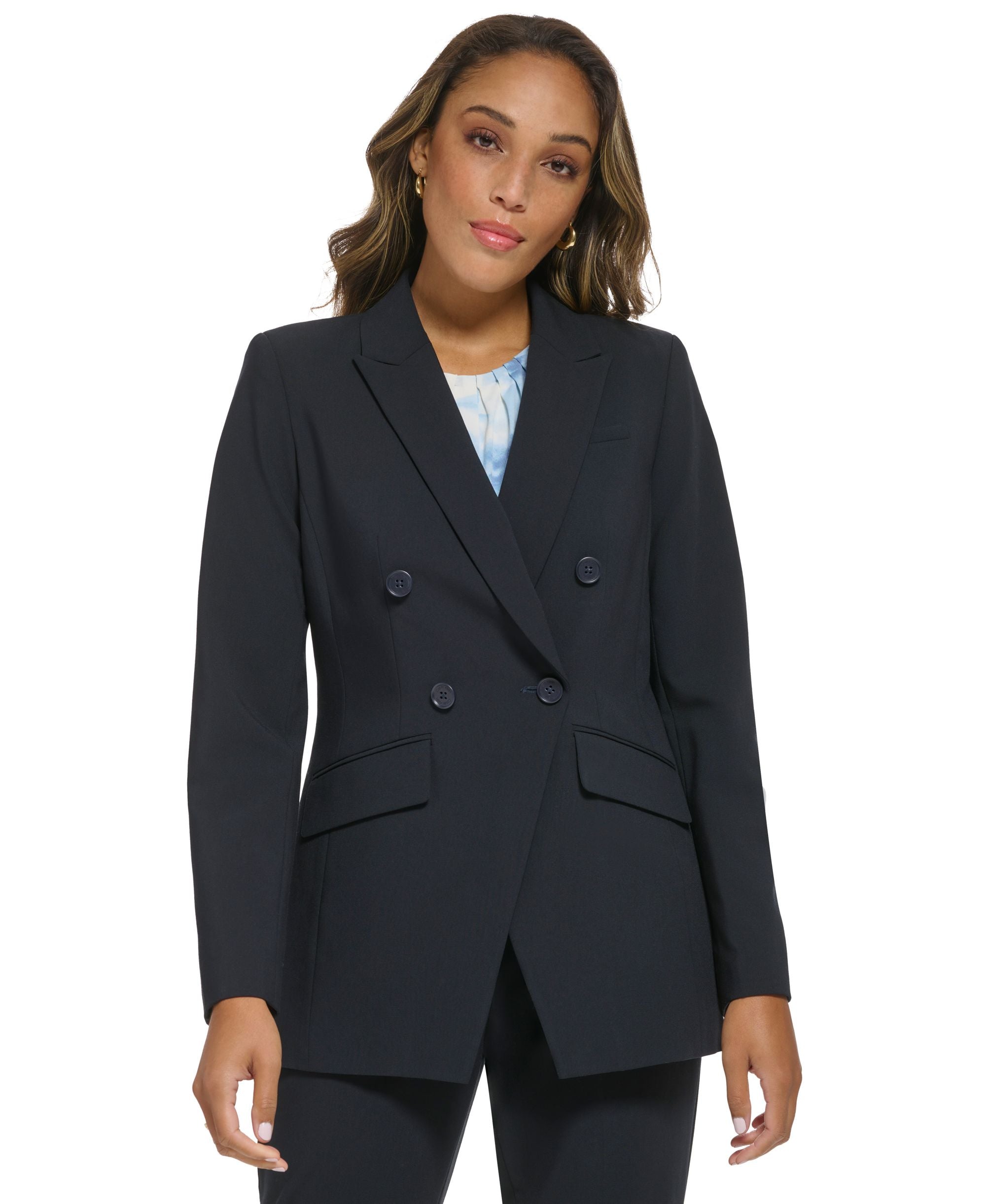 Women's Double-Breasted Blazer