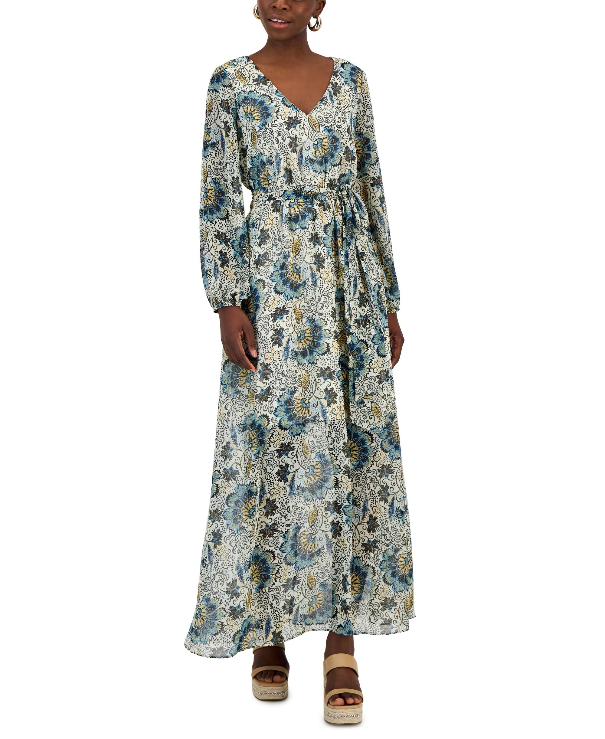 Women's Printed Maxi Dress