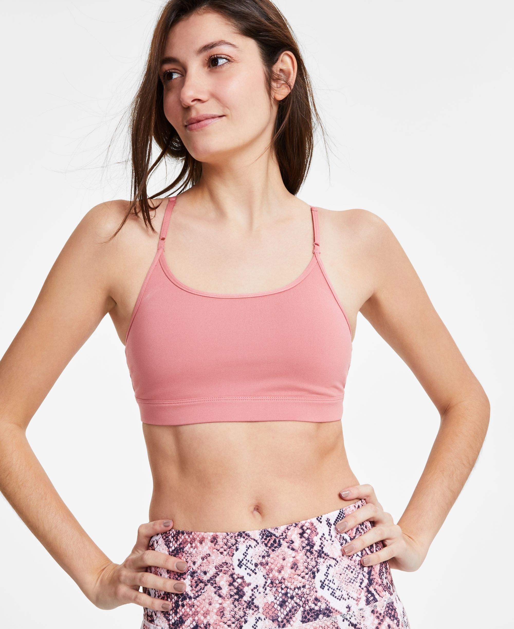 Women's Solid Low-Impact Bra