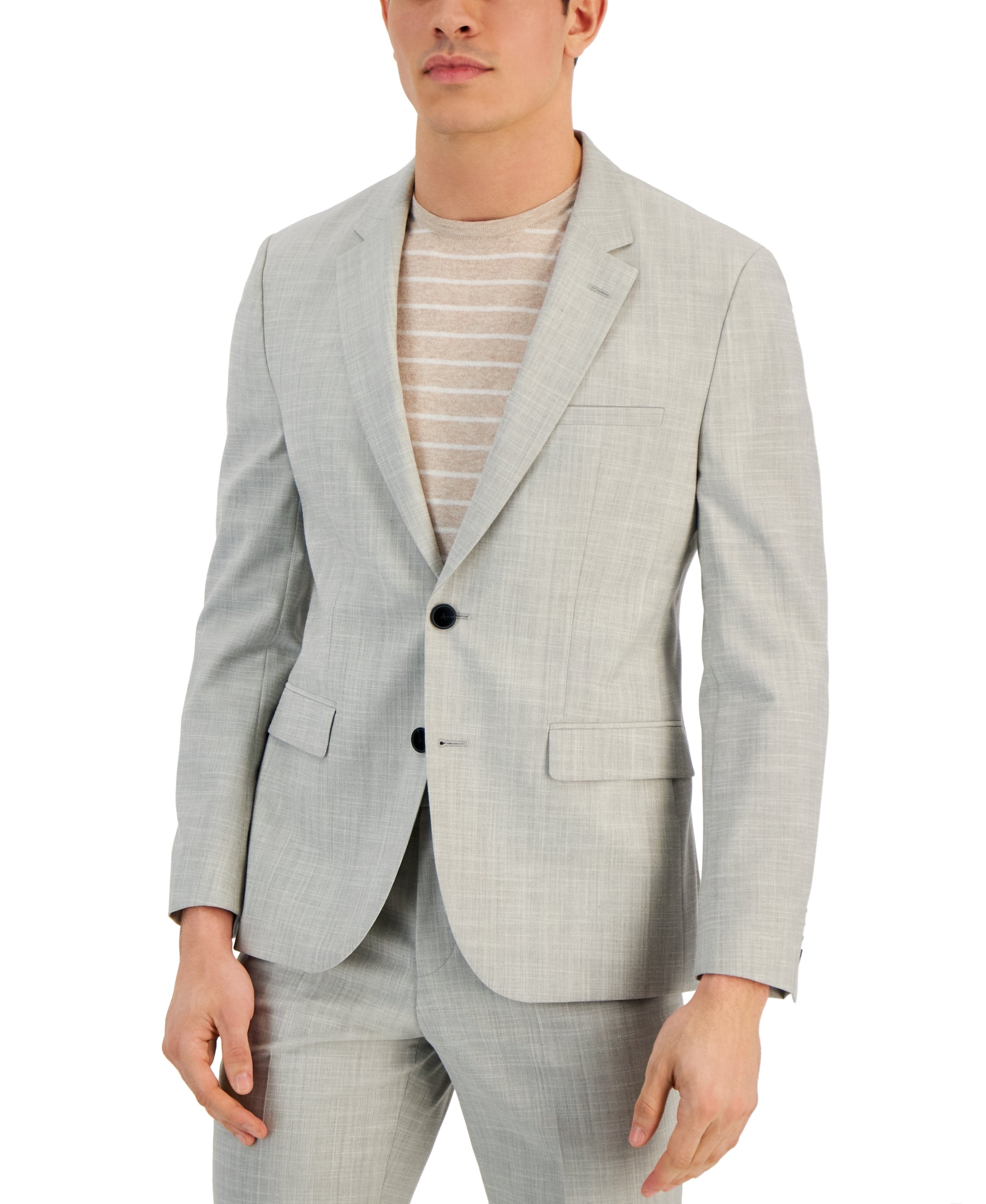 Men's Modern-Fit Superflex Suit Jacket