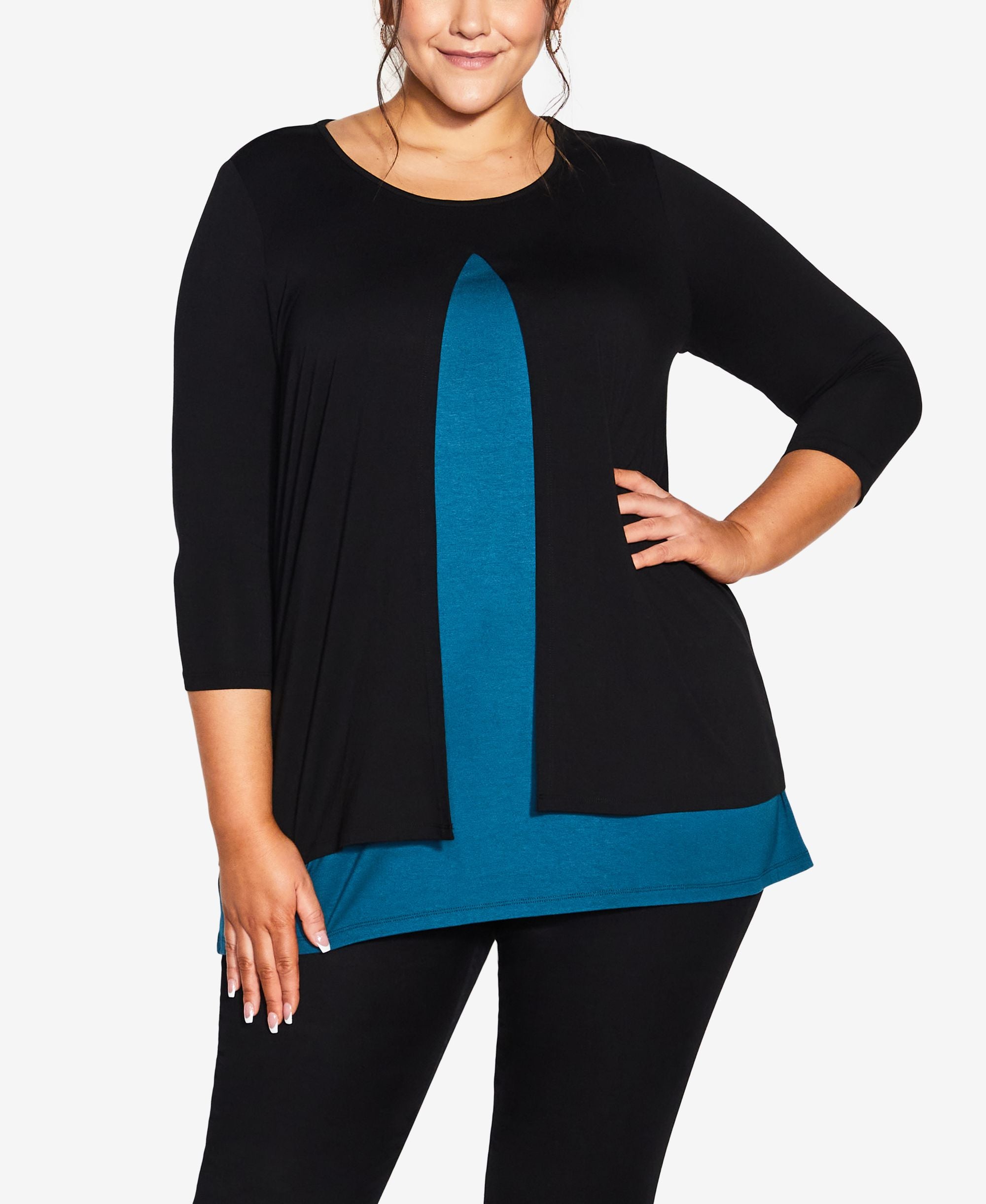 Plus Size Alex Tunic Top